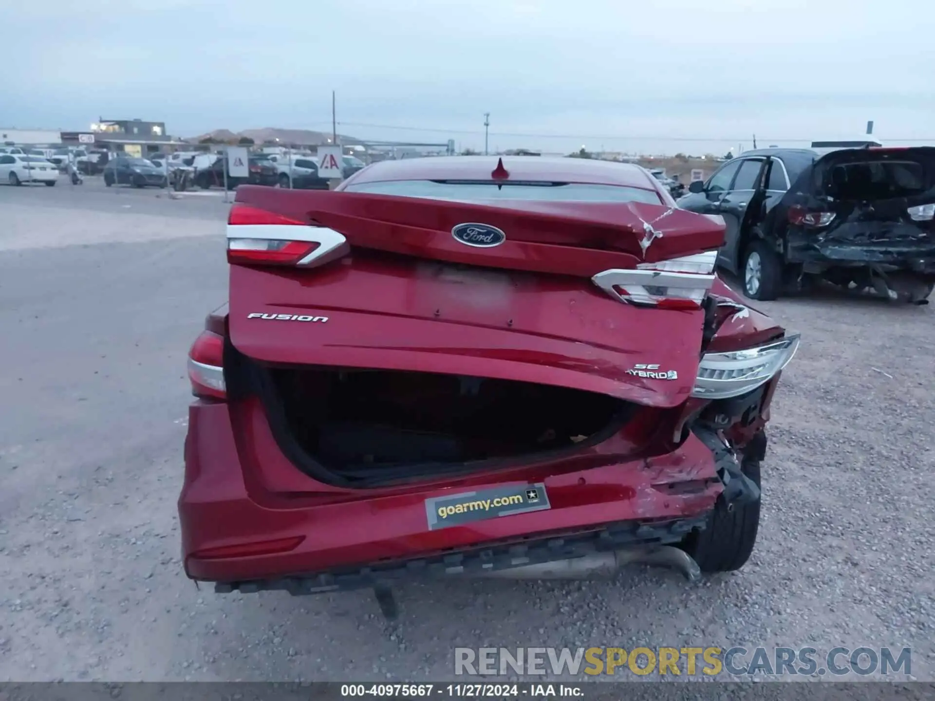 16 Фотография поврежденного автомобиля 3FA6P0LU9KR210870 FORD FUSION HYBRID 2019