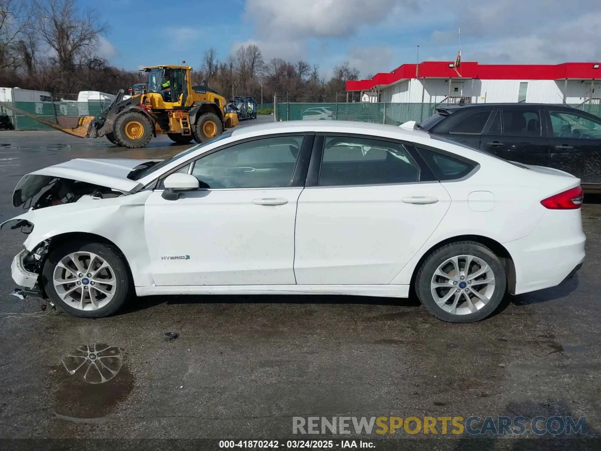 15 Photograph of a damaged car 3FA6P0LUXKR104850 FORD FUSION HYBRID 2019