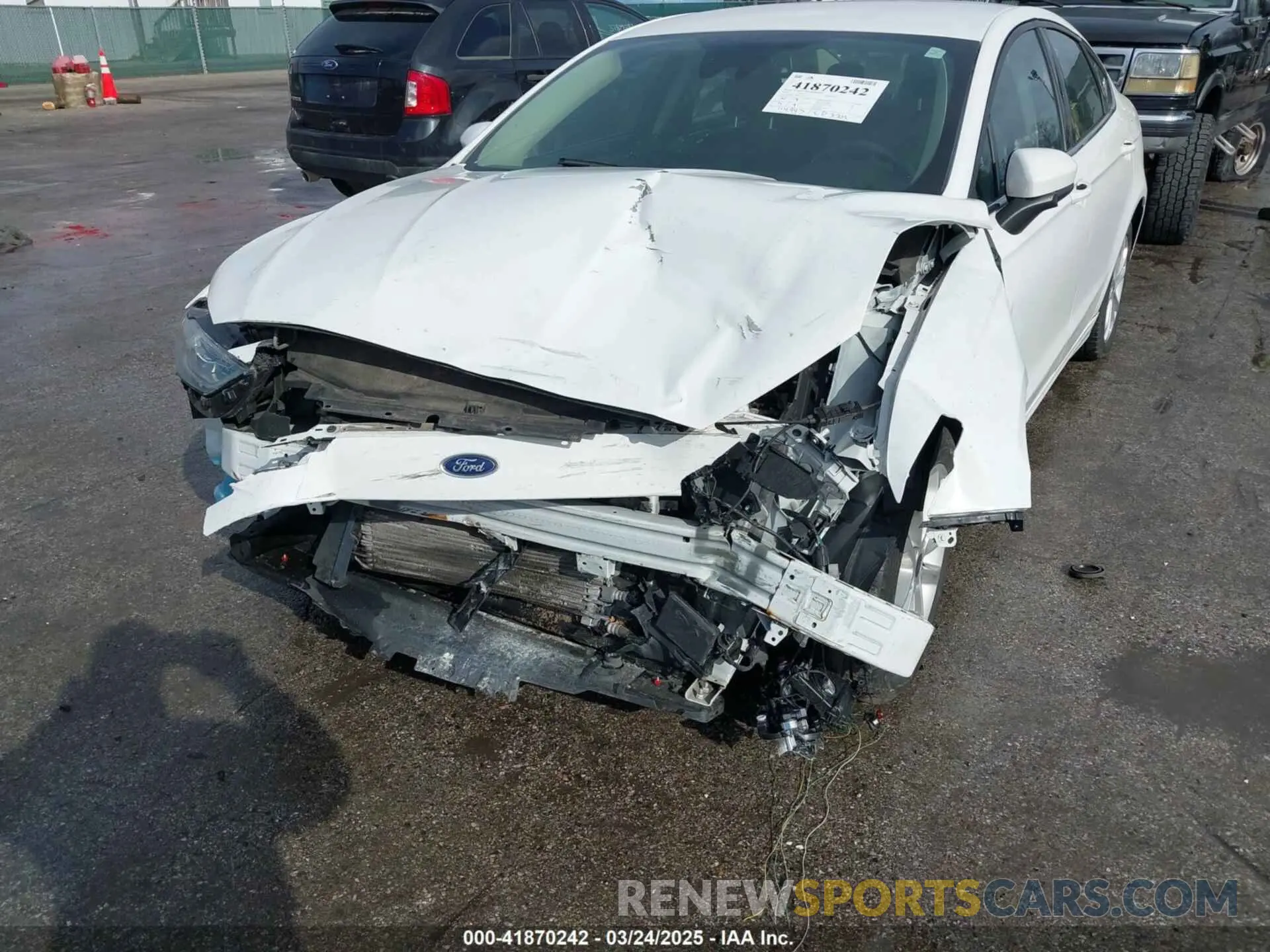 6 Photograph of a damaged car 3FA6P0LUXKR104850 FORD FUSION HYBRID 2019