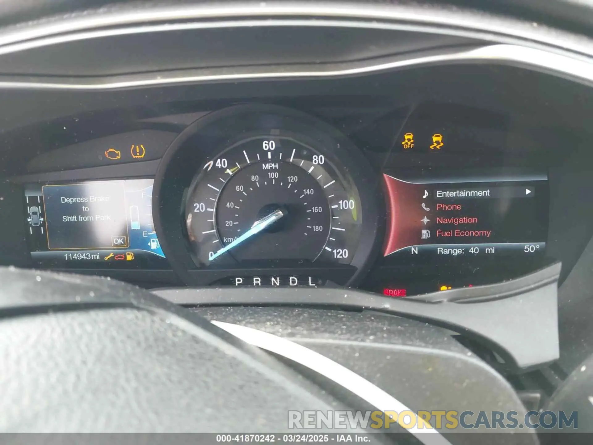 7 Photograph of a damaged car 3FA6P0LUXKR104850 FORD FUSION HYBRID 2019