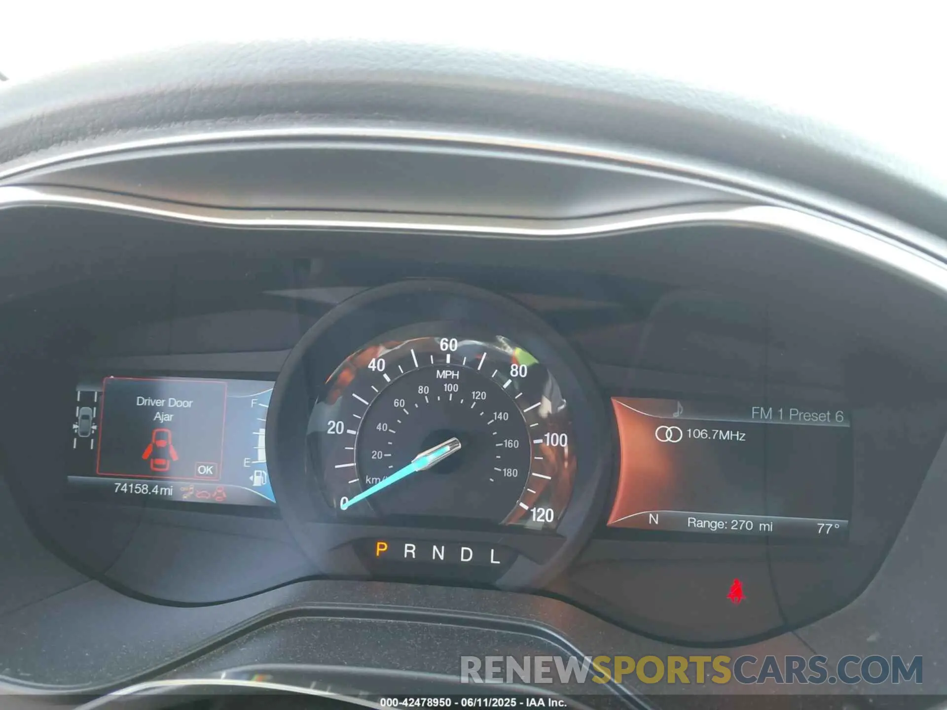 7 Photograph of a damaged car 3FA6P0LUXKR175093 FORD FUSION HYBRID 2019