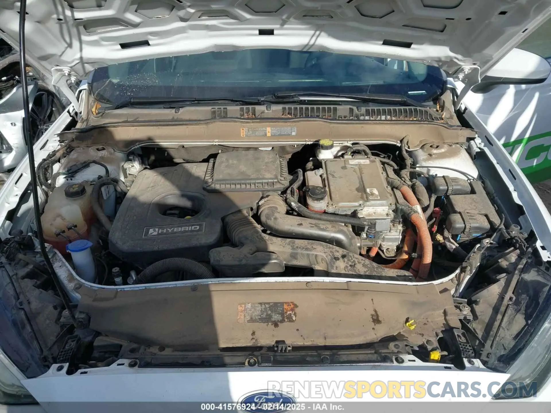 10 Фотография поврежденного автомобиля 3FA6P0LUXKR210375 FORD FUSION HYBRID 2019