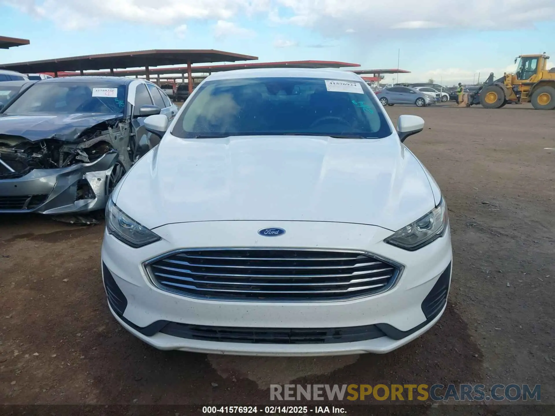 12 Фотография поврежденного автомобиля 3FA6P0LUXKR210375 FORD FUSION HYBRID 2019