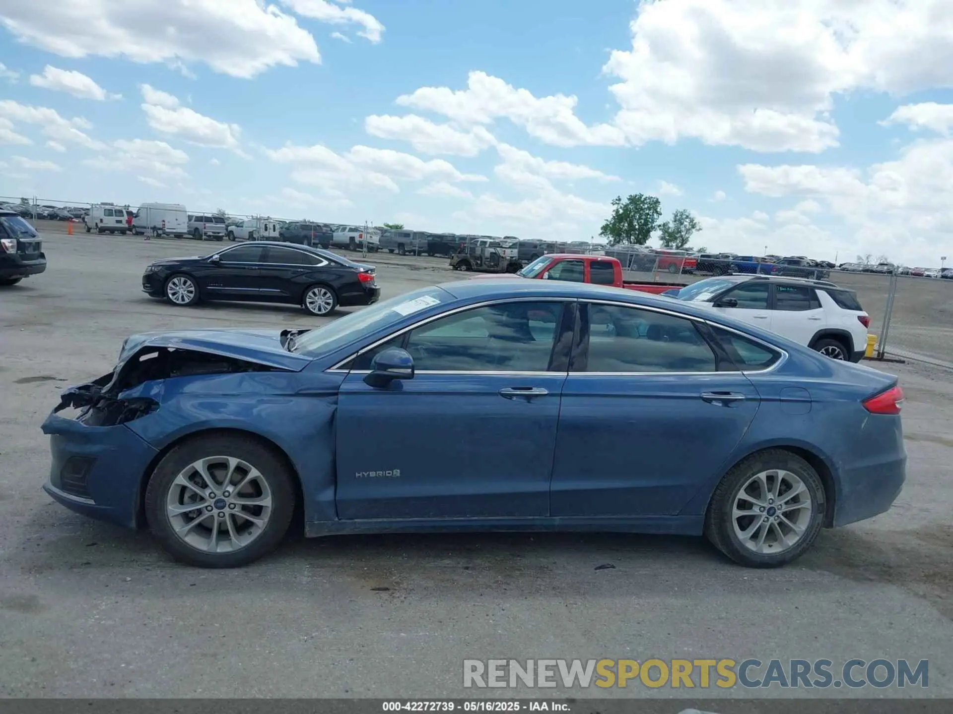 15 Фотография поврежденного автомобиля 3FA6P0MU2KR140367 FORD FUSION HYBRID 2019