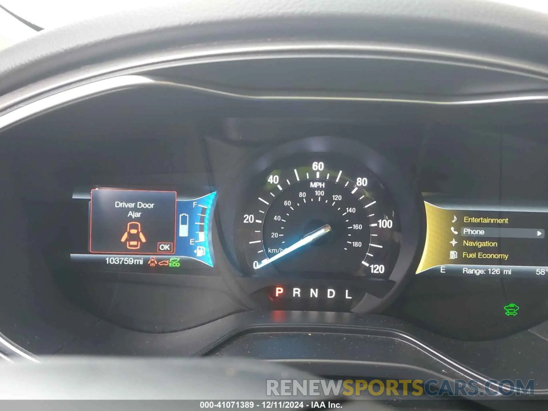 7 Photograph of a damaged car 3FA6P0MU6KR136726 FORD FUSION HYBRID 2019