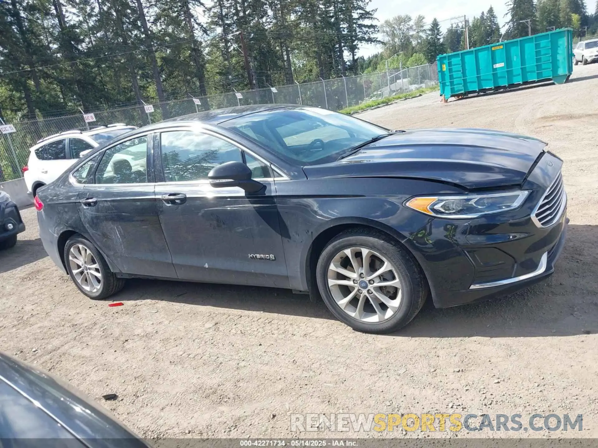 13 Фотография поврежденного автомобиля 3FA6P0MU7KR220148 FORD FUSION HYBRID 2019