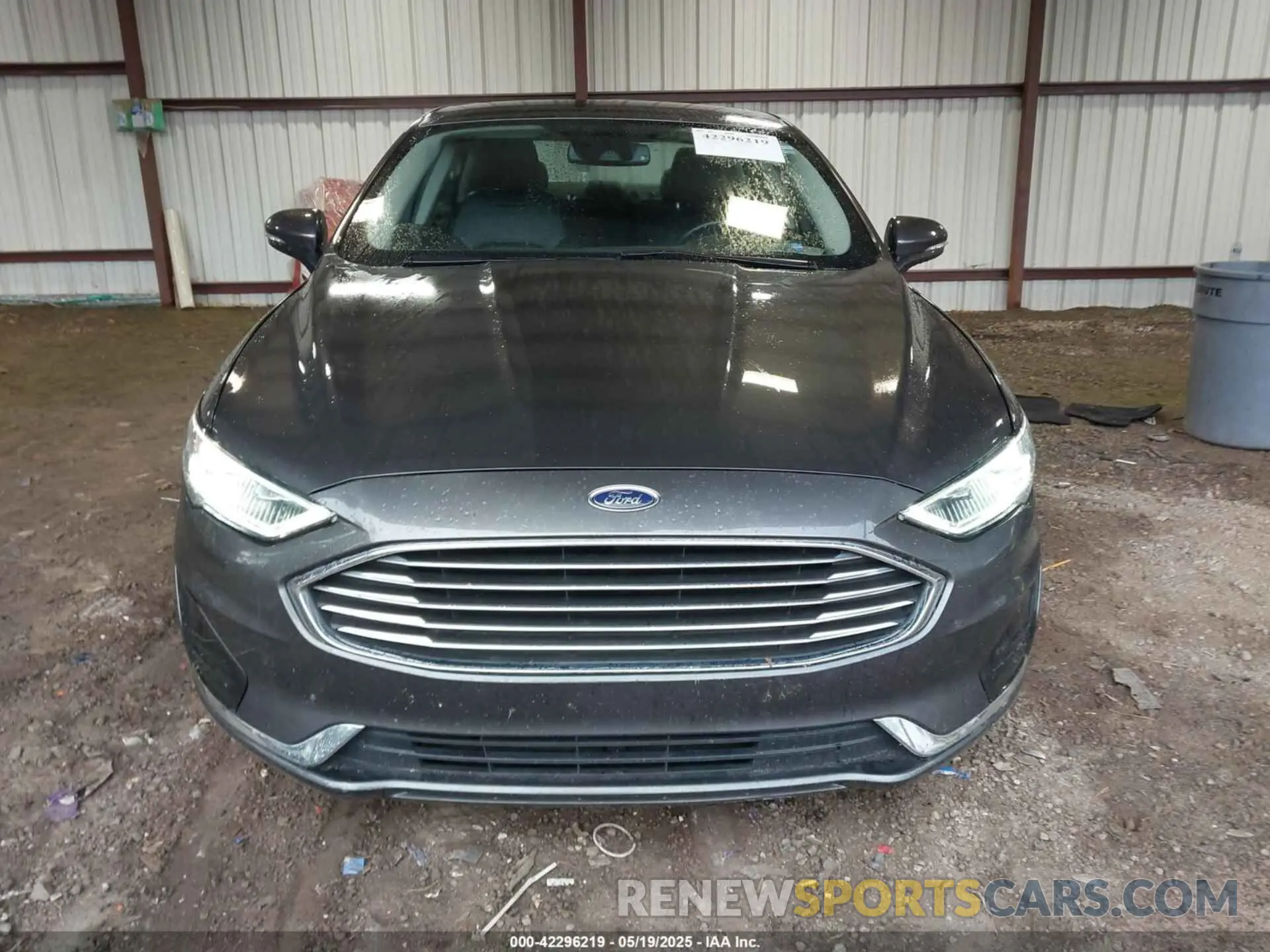 12 Photograph of a damaged car 3FA6P0MUXKR109237 FORD FUSION HYBRID 2019