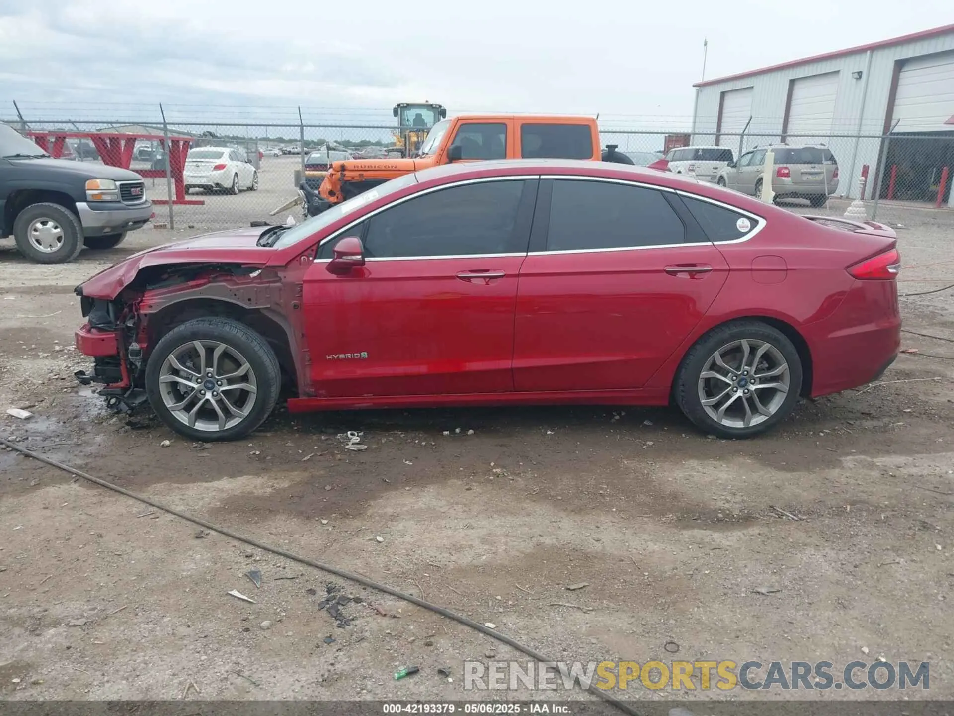 15 Фотография поврежденного автомобиля 3FA6P0RU2KR190369 FORD FUSION HYBRID 2019