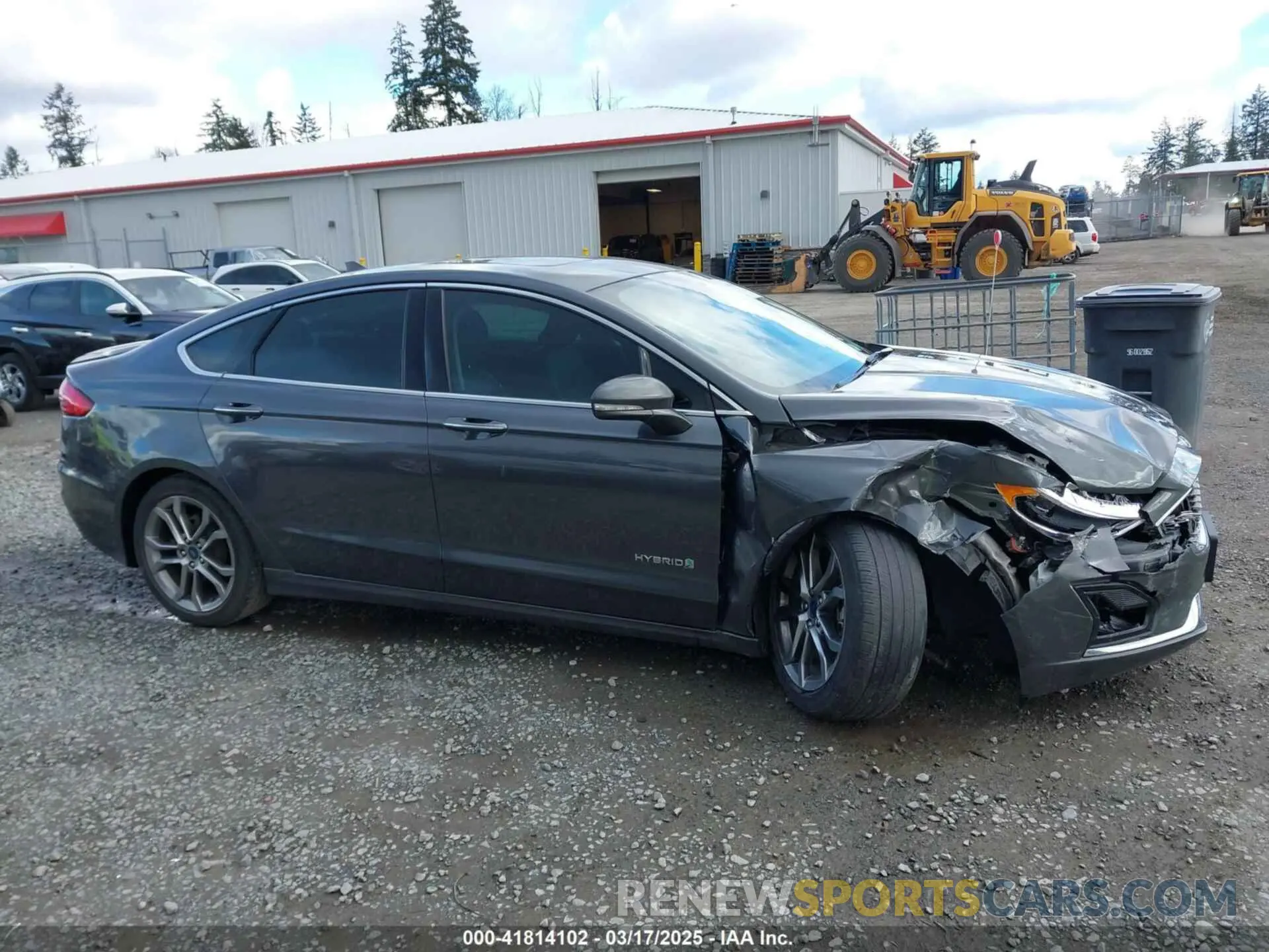 13 Фотография поврежденного автомобиля 3FA6P0RU8KR273062 FORD FUSION HYBRID 2019