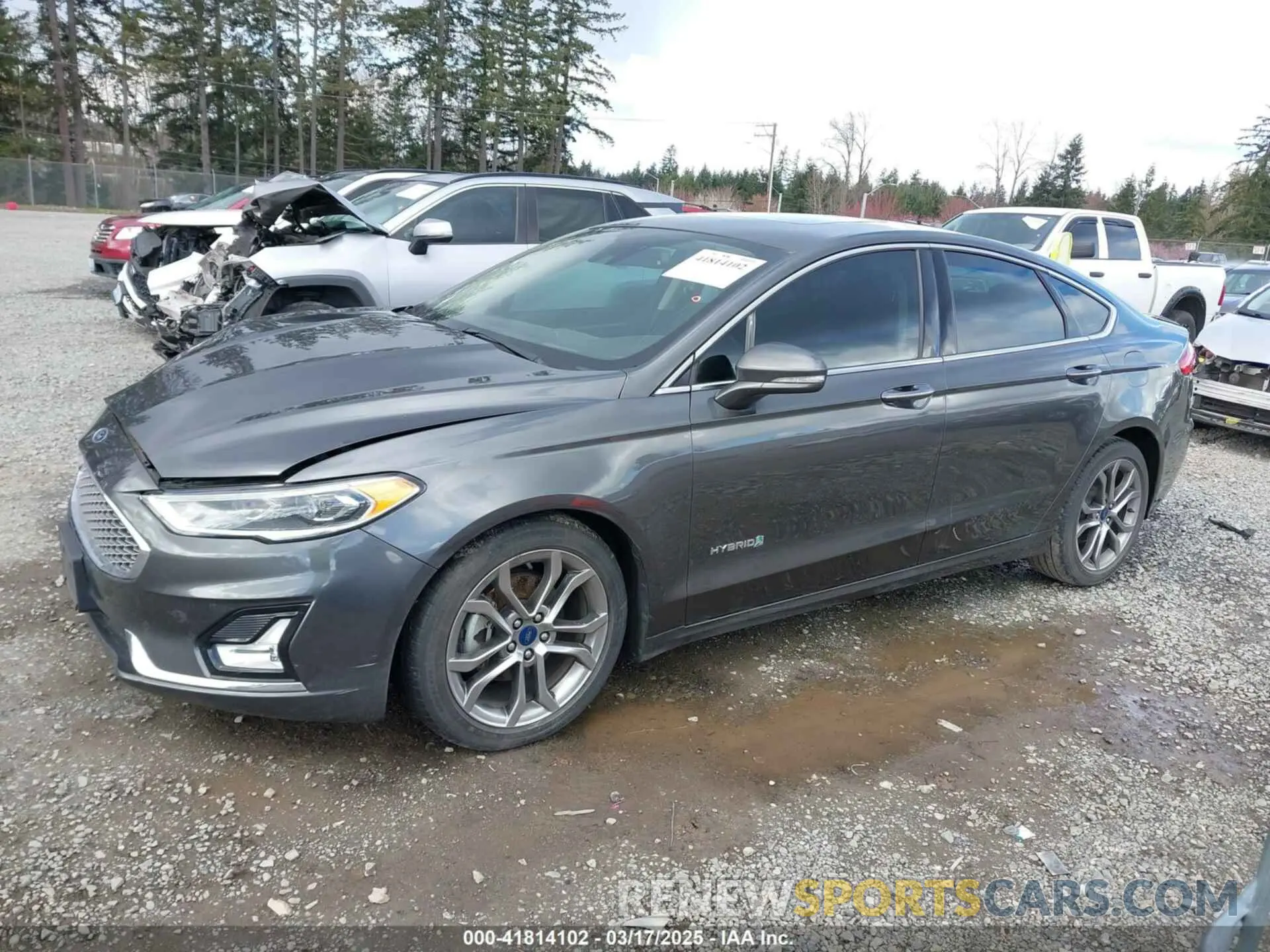 14 Фотография поврежденного автомобиля 3FA6P0RU8KR273062 FORD FUSION HYBRID 2019