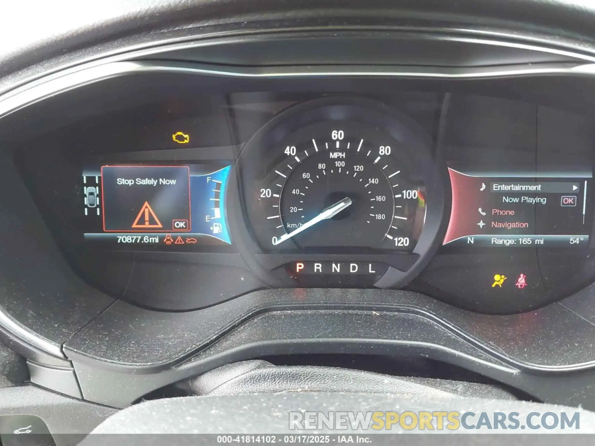 7 Фотография поврежденного автомобиля 3FA6P0RU8KR273062 FORD FUSION HYBRID 2019