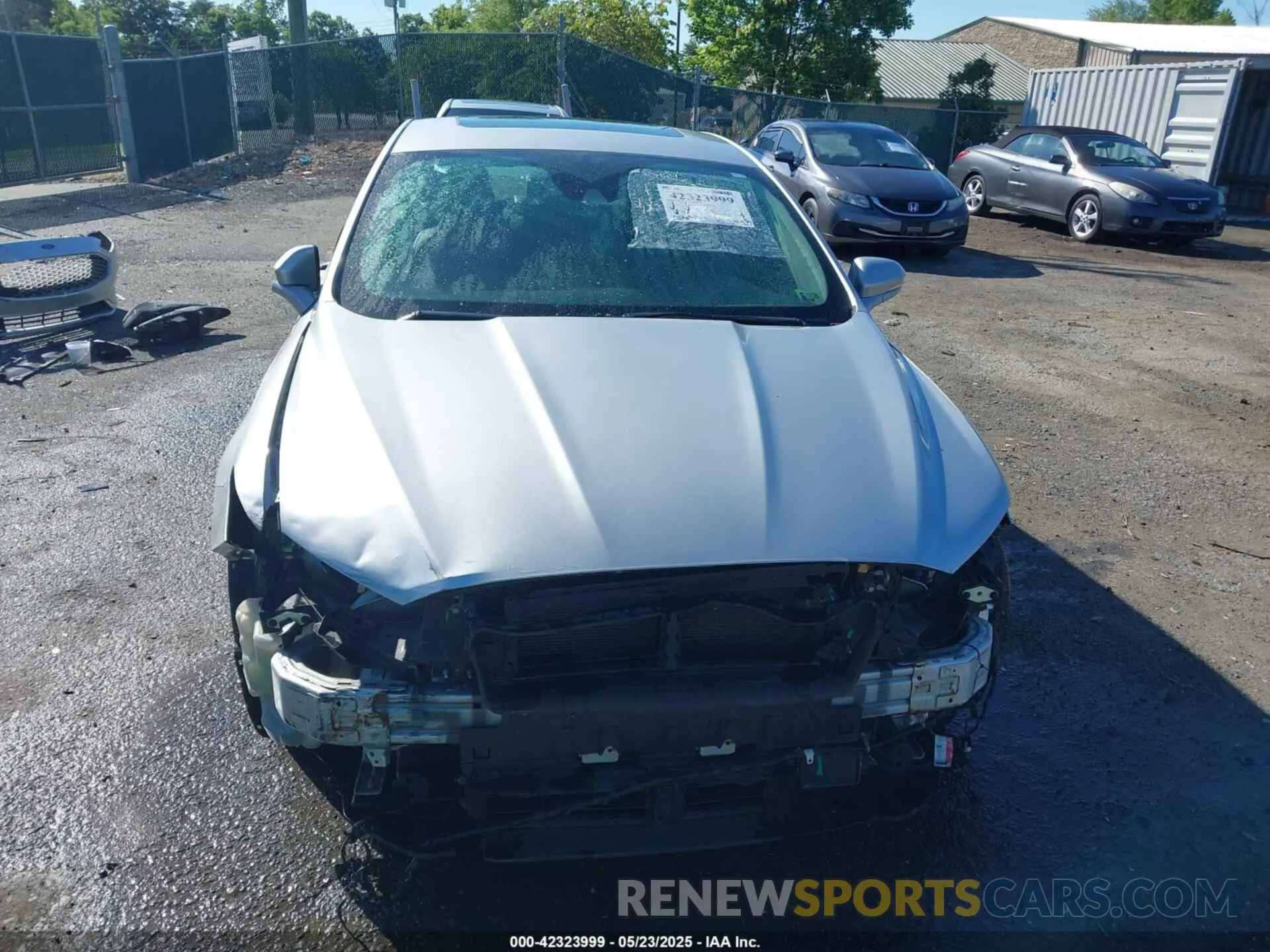 6 Photograph of a damaged car 3FA6P0RUXKR141565 FORD FUSION HYBRID 2019
