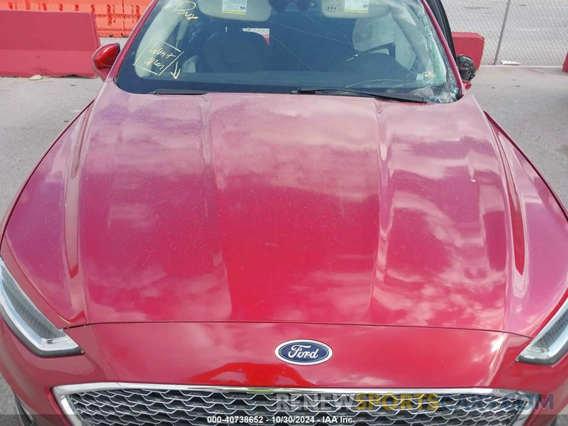 10 Фотография поврежденного автомобиля 3FA6P0RU7LR156915 FORD FUSION HYBRID 2020