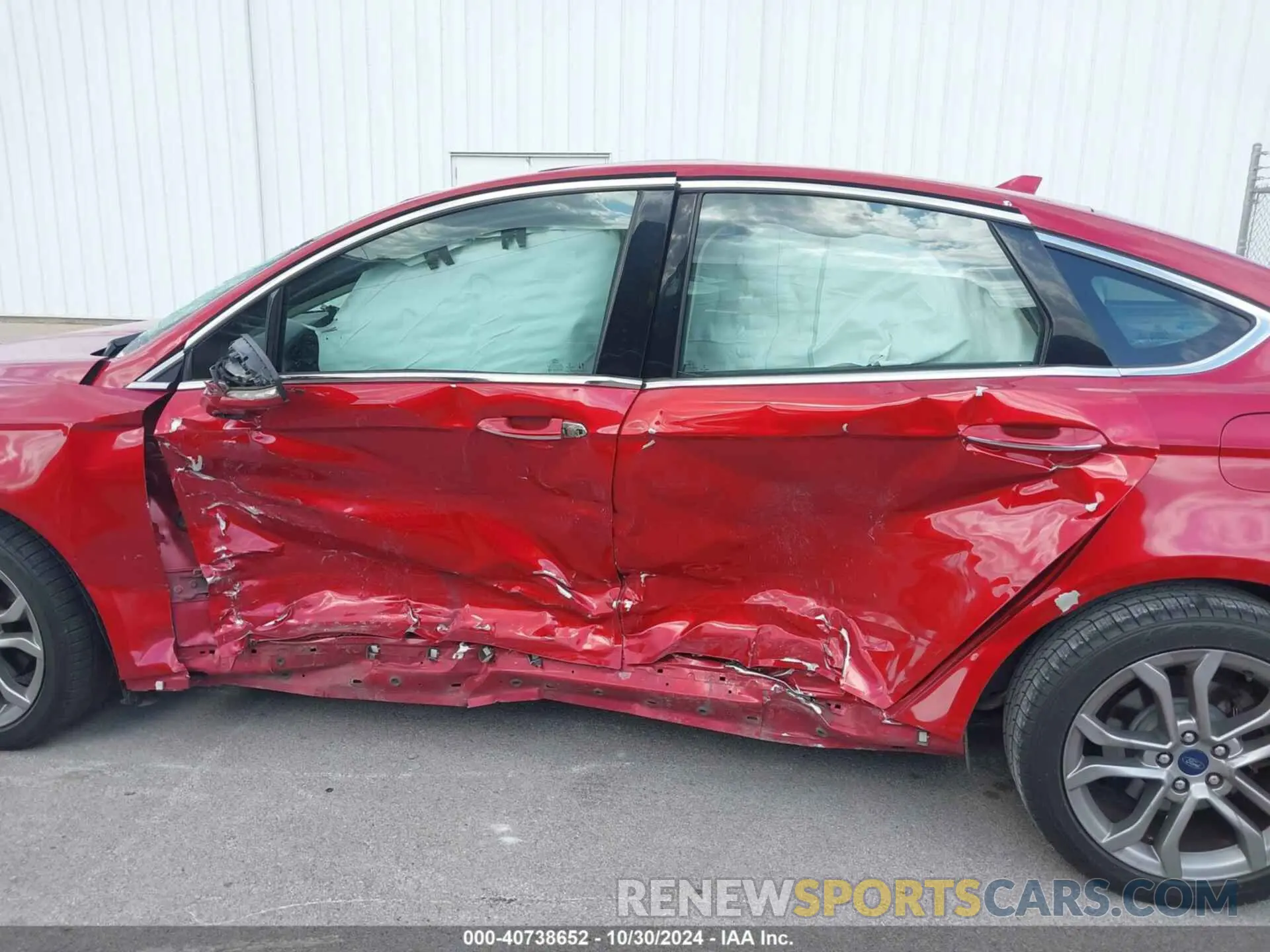 6 Фотография поврежденного автомобиля 3FA6P0RU7LR156915 FORD FUSION HYBRID 2020