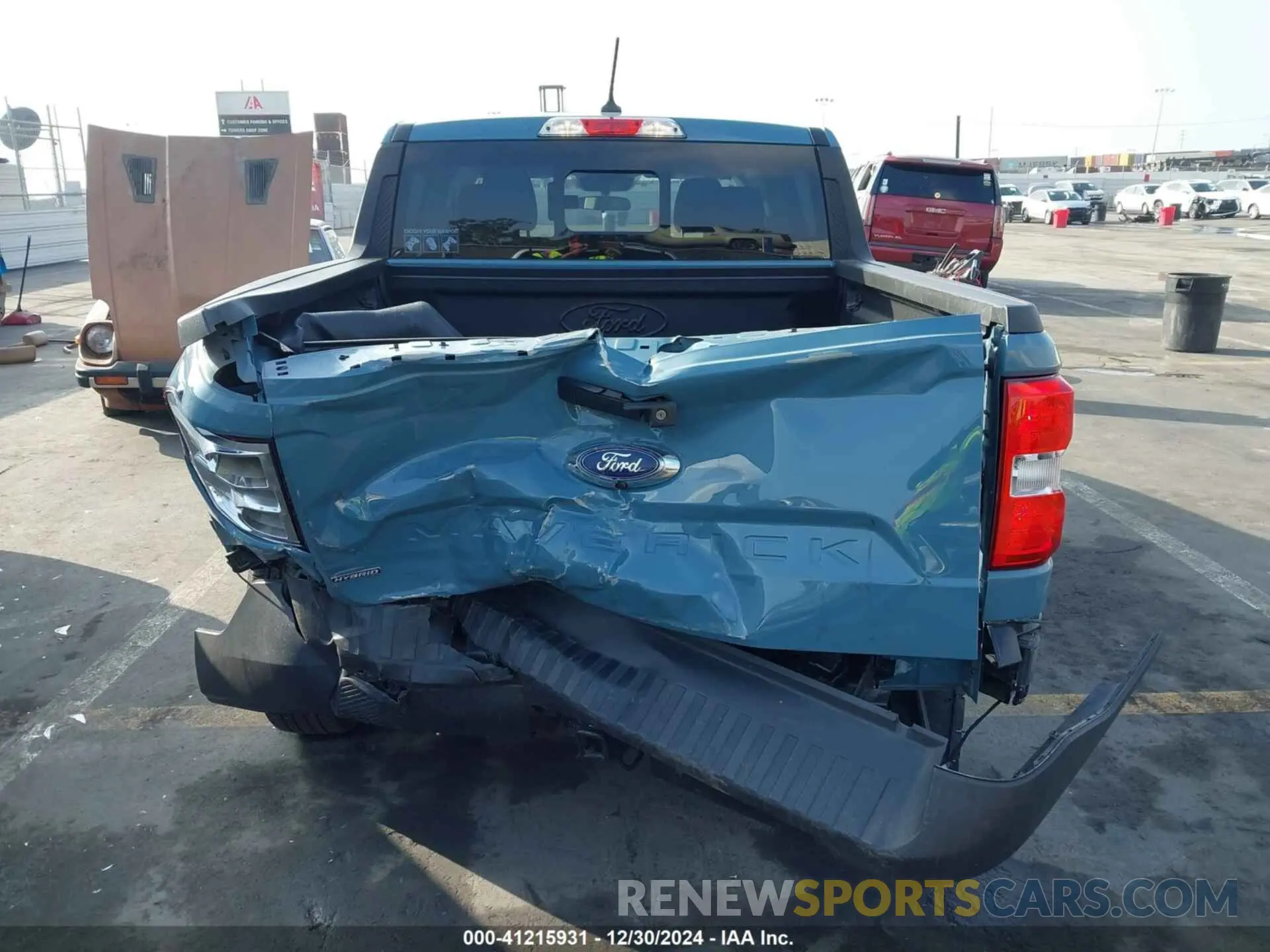 16 Photograph of a damaged car 3FTTW8E30NRA26716 FORD MAVERICK 2022