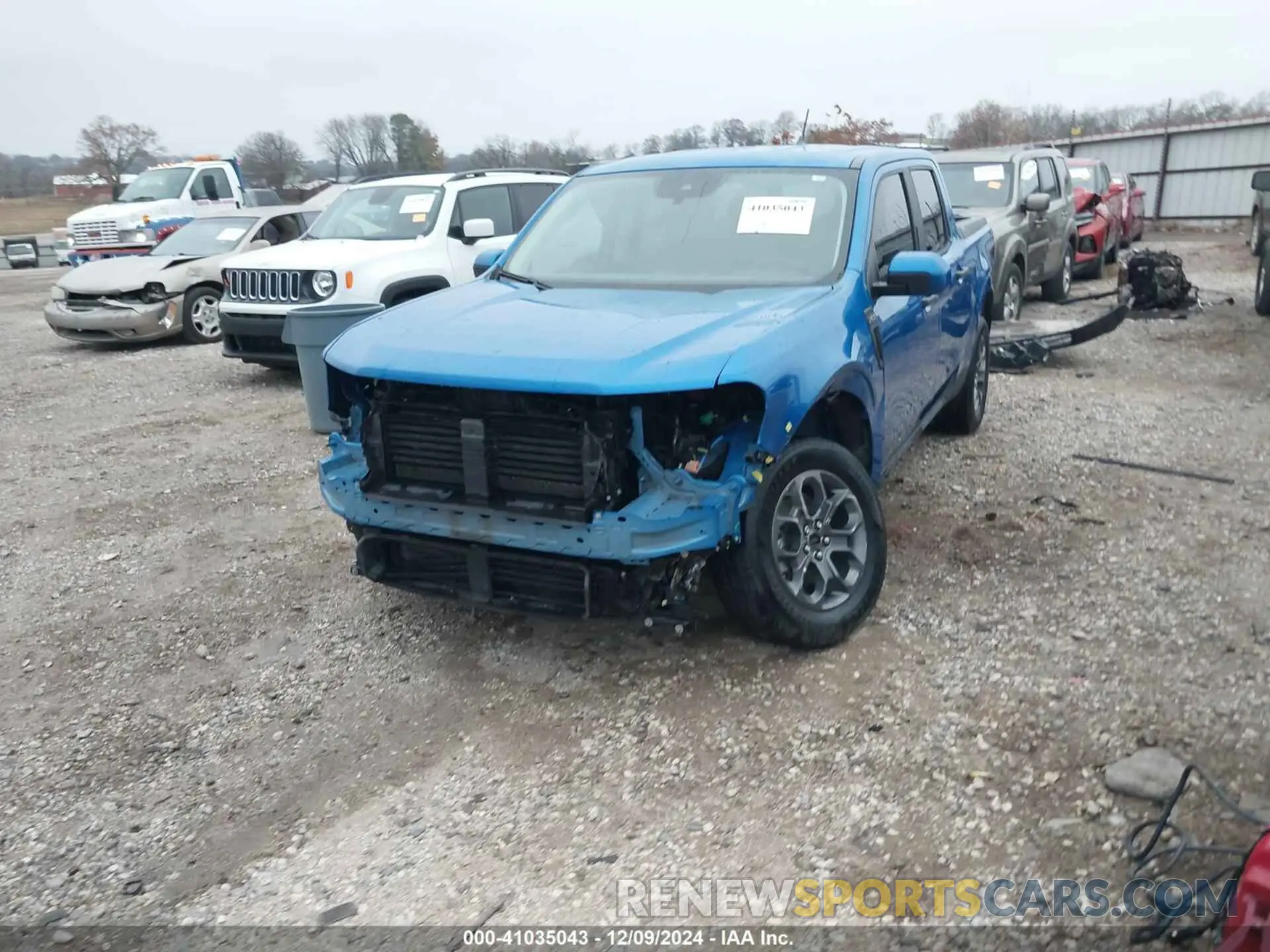 6 Фотография поврежденного автомобиля 3FTTW8E32NRA37135 FORD MAVERICK 2022