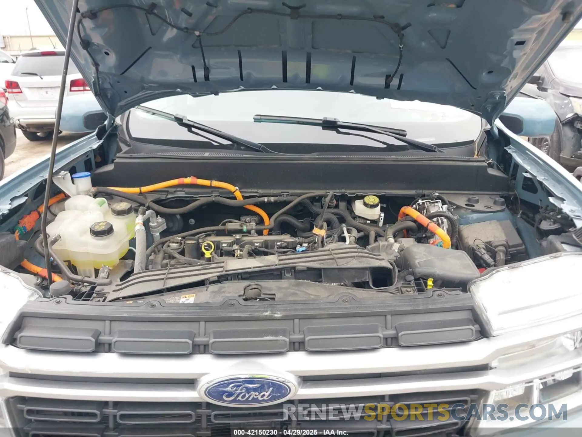 10 Фотография поврежденного автомобиля 3FTTW8E33NRA42540 FORD MAVERICK 2022