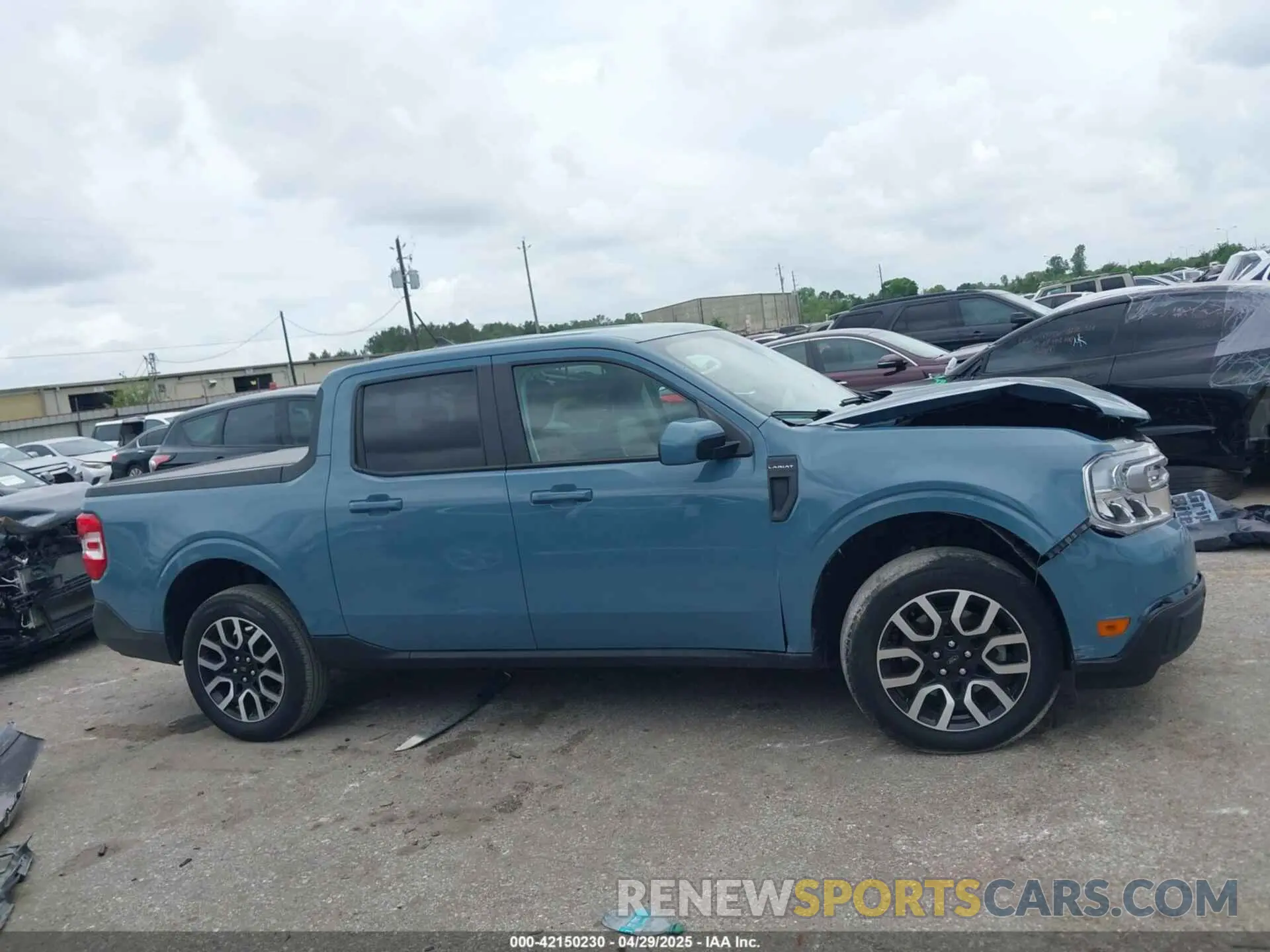 13 Фотография поврежденного автомобиля 3FTTW8E33NRA42540 FORD MAVERICK 2022
