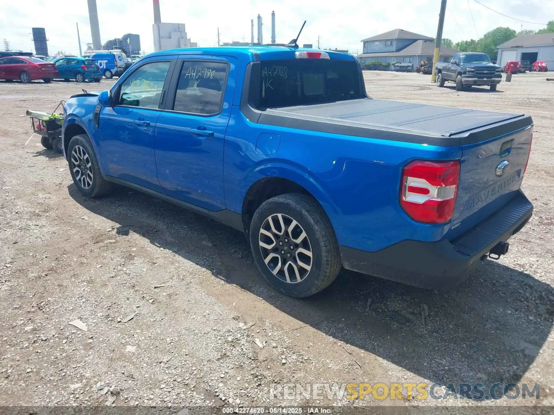 3 Фотография поврежденного автомобиля 3FTTW8E33NRA42988 FORD MAVERICK 2022