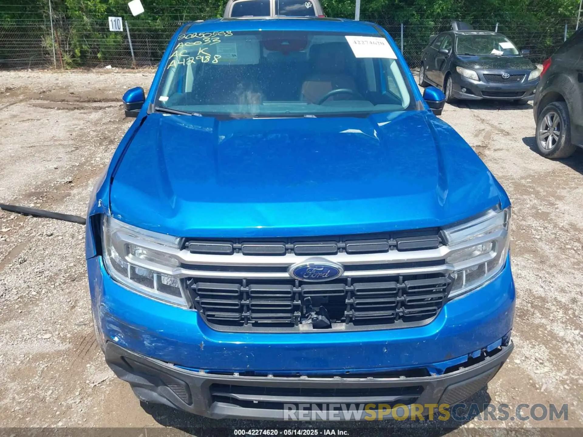 6 Фотография поврежденного автомобиля 3FTTW8E33NRA42988 FORD MAVERICK 2022