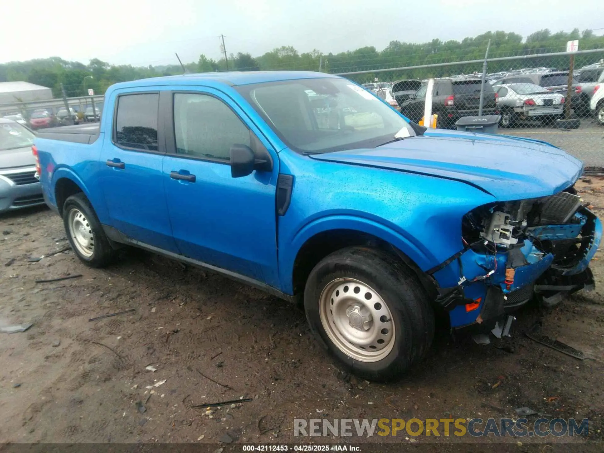 1 Photograph of a damaged car 3FTTW8E33NRA63131 FORD MAVERICK 2022
