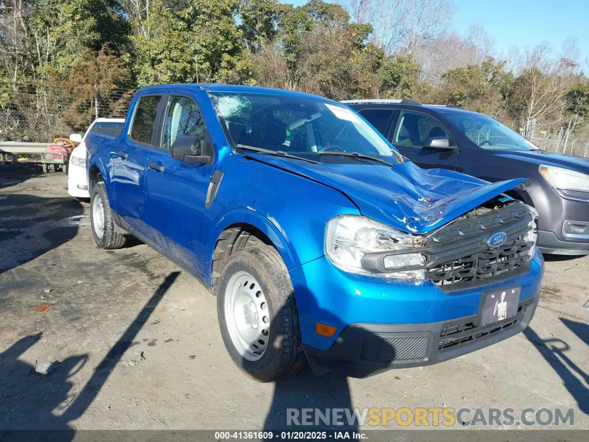1 Фотография поврежденного автомобиля 3FTTW8E35NRA65723 FORD MAVERICK 2022