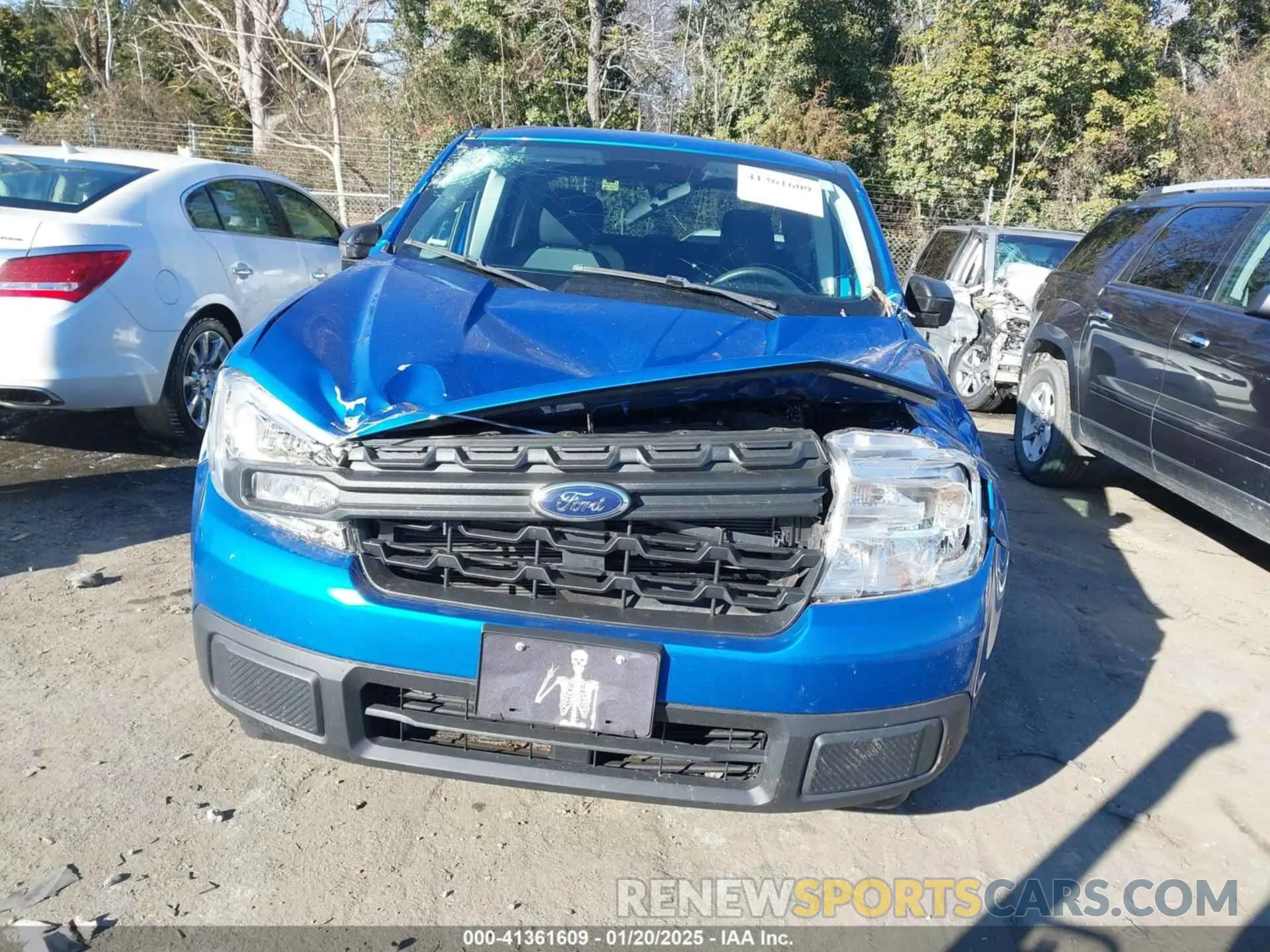 12 Фотография поврежденного автомобиля 3FTTW8E35NRA65723 FORD MAVERICK 2022