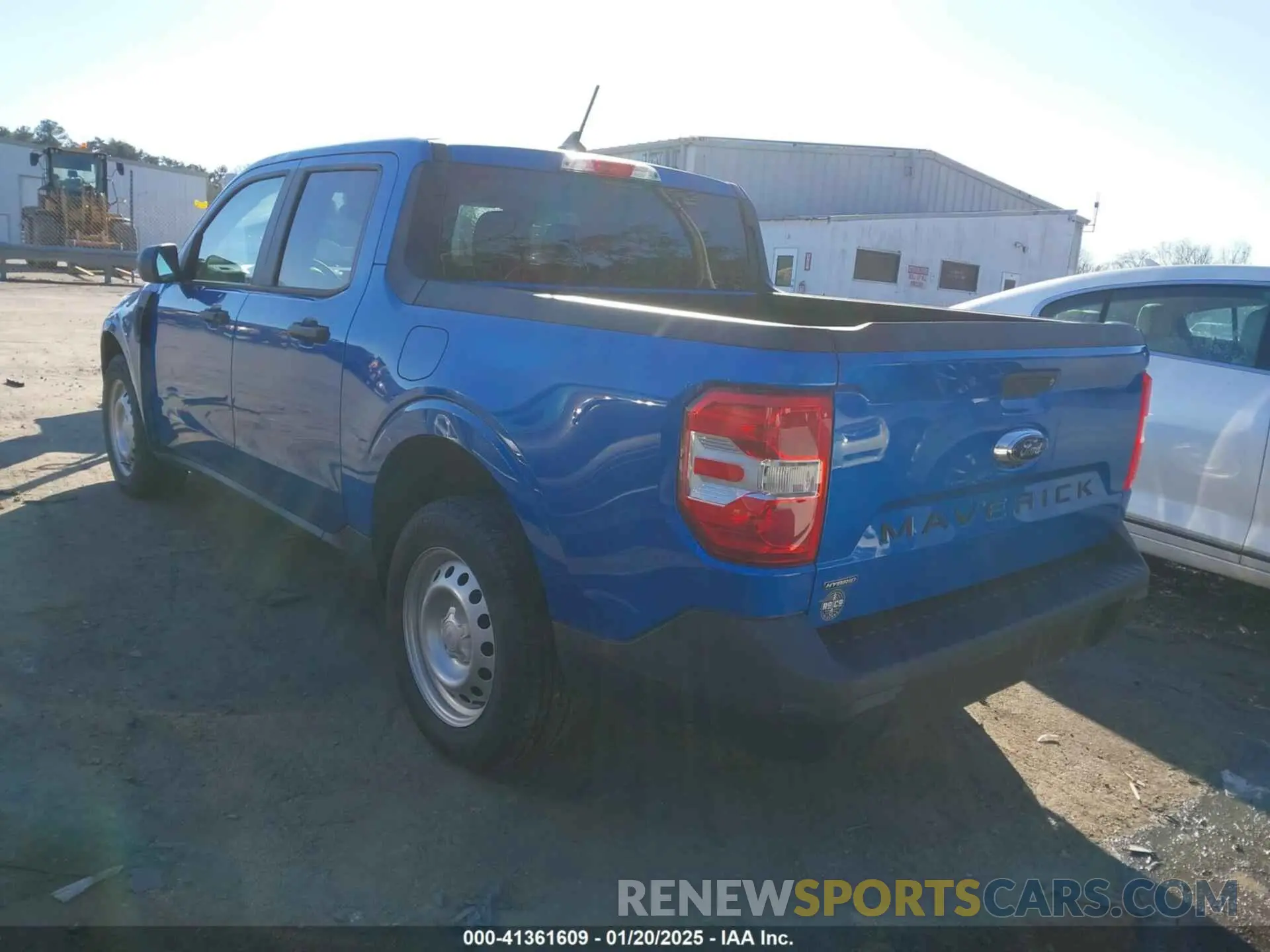 3 Фотография поврежденного автомобиля 3FTTW8E35NRA65723 FORD MAVERICK 2022