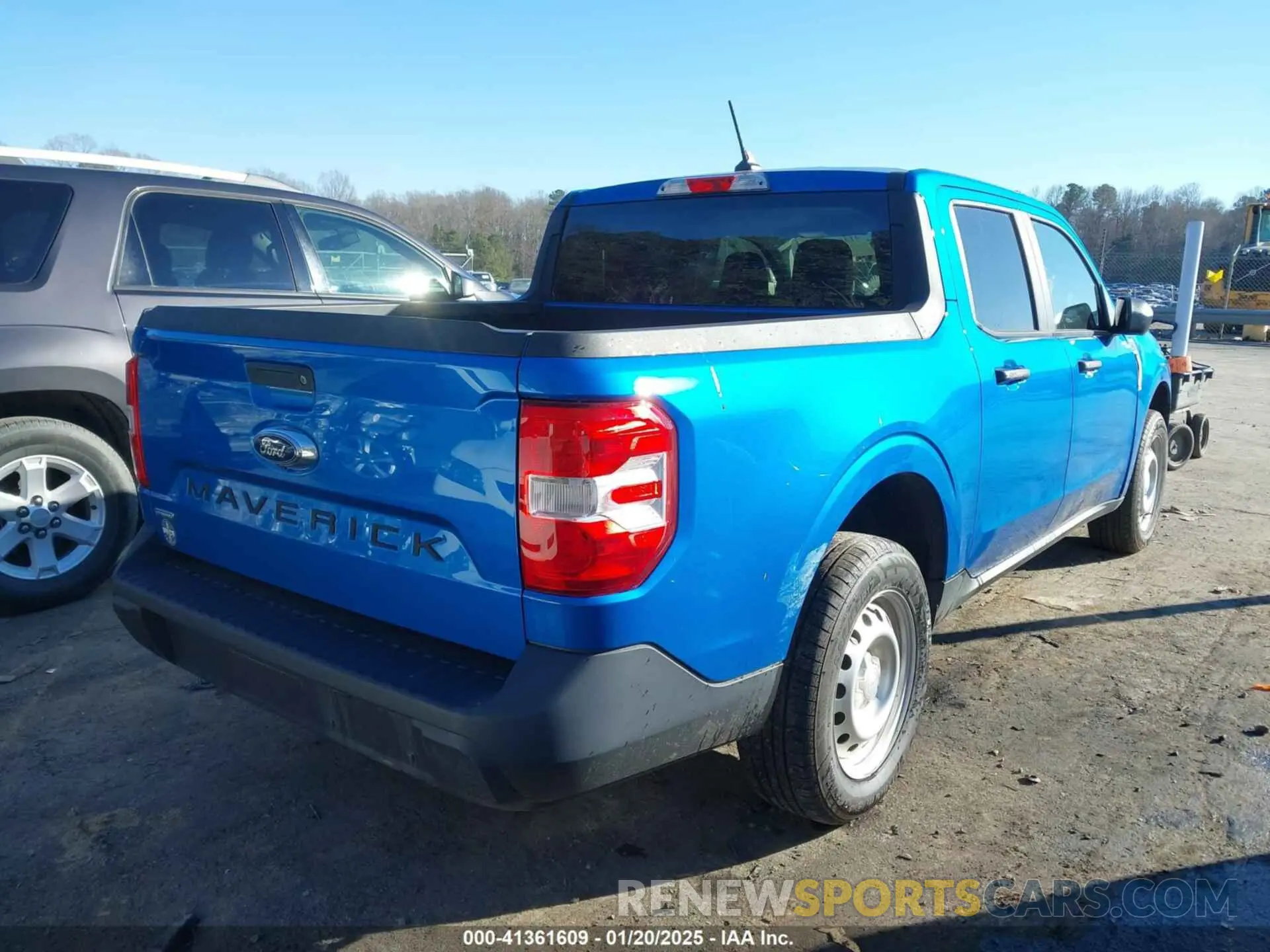 4 Фотография поврежденного автомобиля 3FTTW8E35NRA65723 FORD MAVERICK 2022