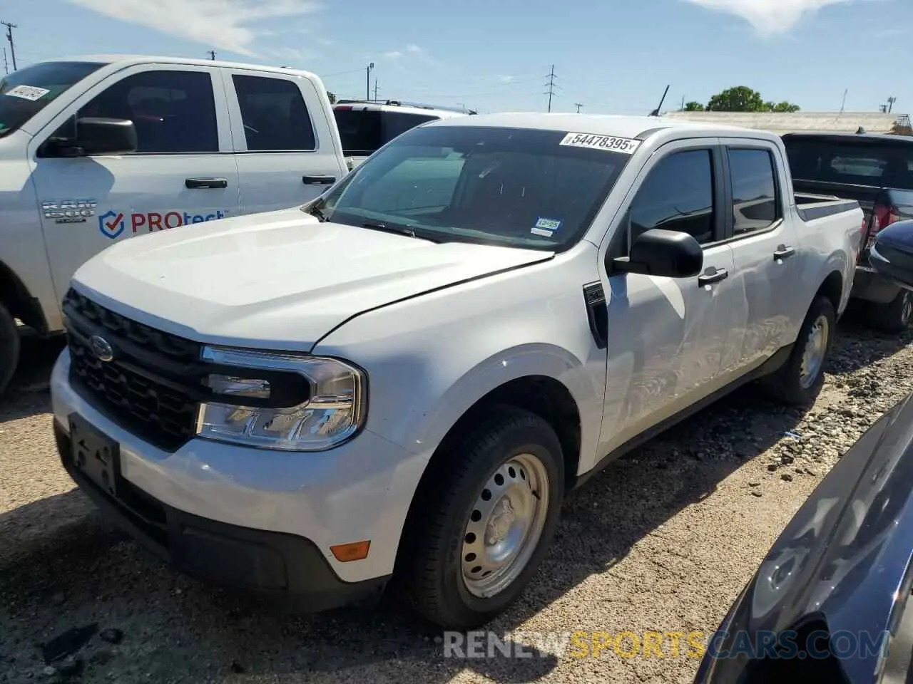 1 Photograph of a damaged car 3FTTW8E36NRA08205 FORD MAVERICK 2022