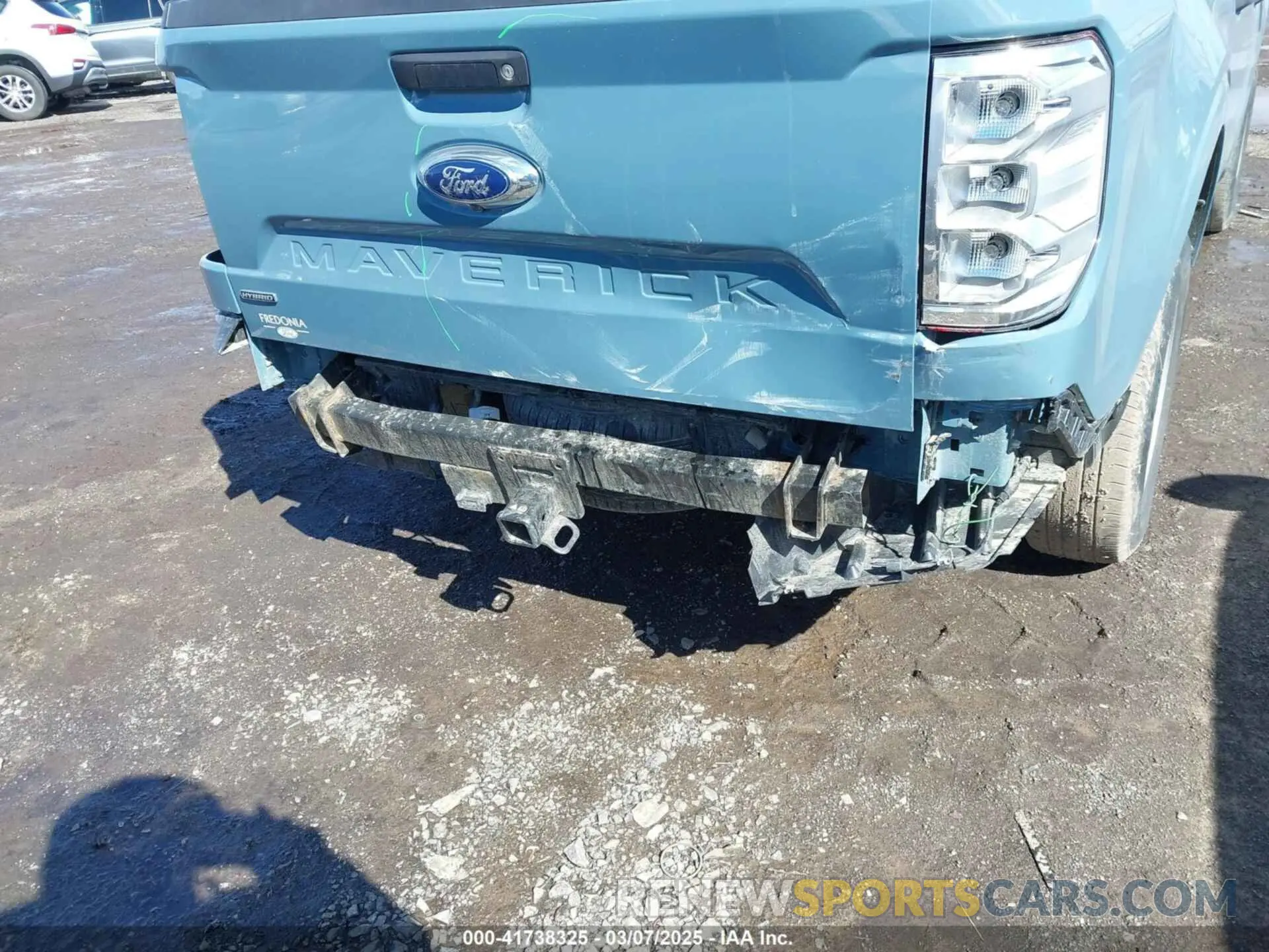 6 Photograph of a damaged car 3FTTW8E36NRA33167 FORD MAVERICK 2022