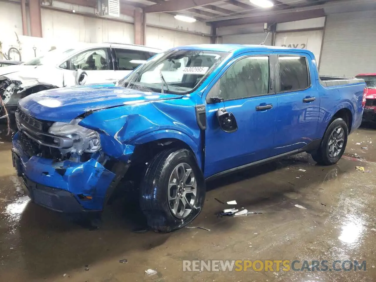 1 Photograph of a damaged car 3FTTW8E36NRA74172 FORD MAVERICK 2022