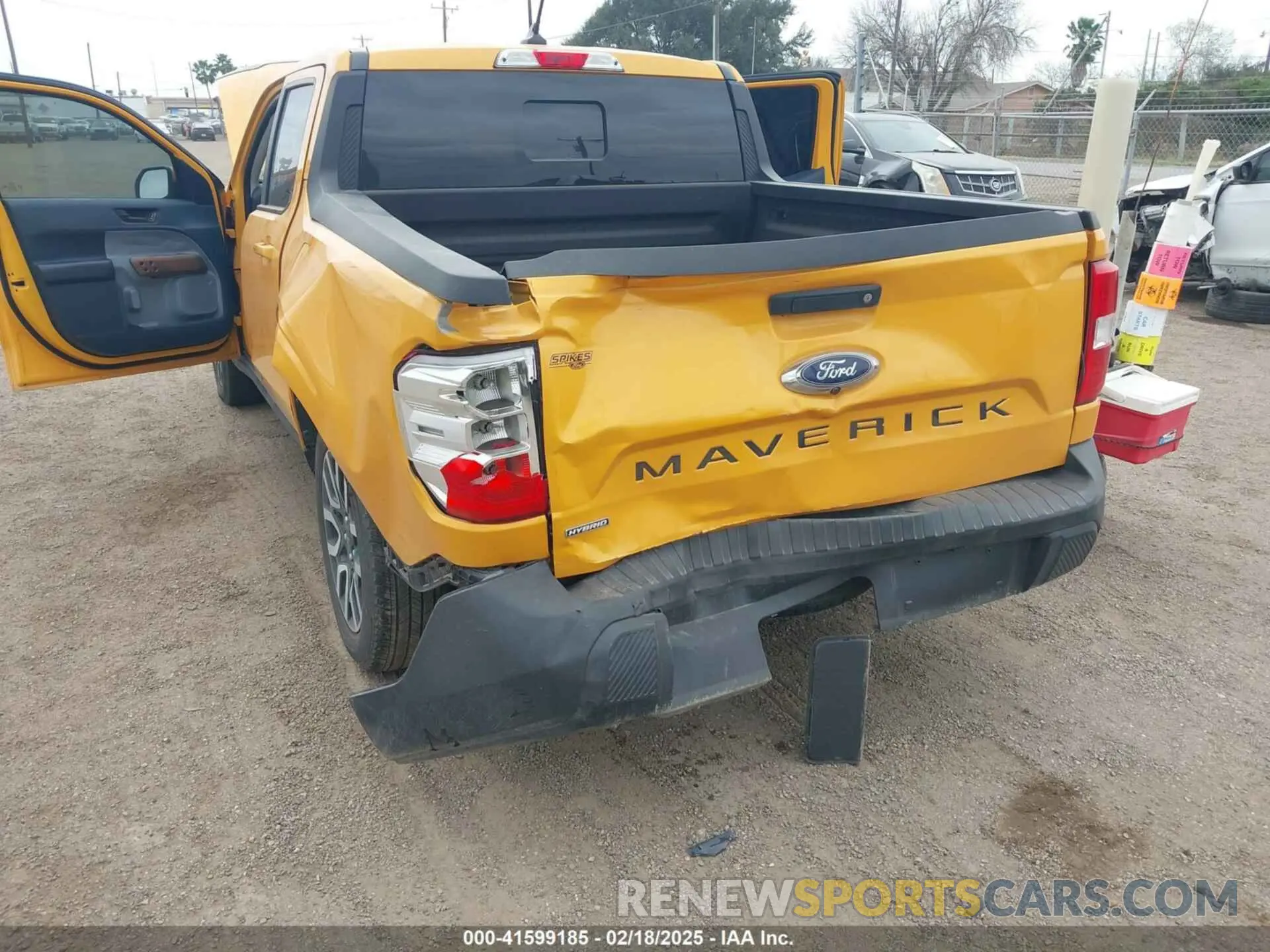 6 Фотография поврежденного автомобиля 3FTTW8E37NRA17849 FORD MAVERICK 2022