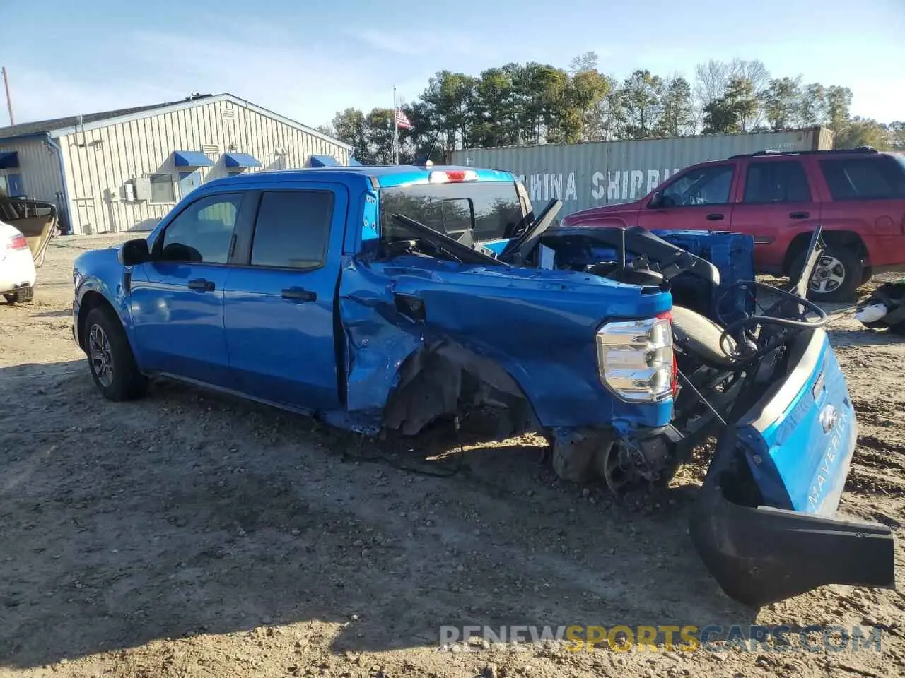 2 Photograph of a damaged car 3FTTW8E37NRA37308 FORD MAVERICK 2022