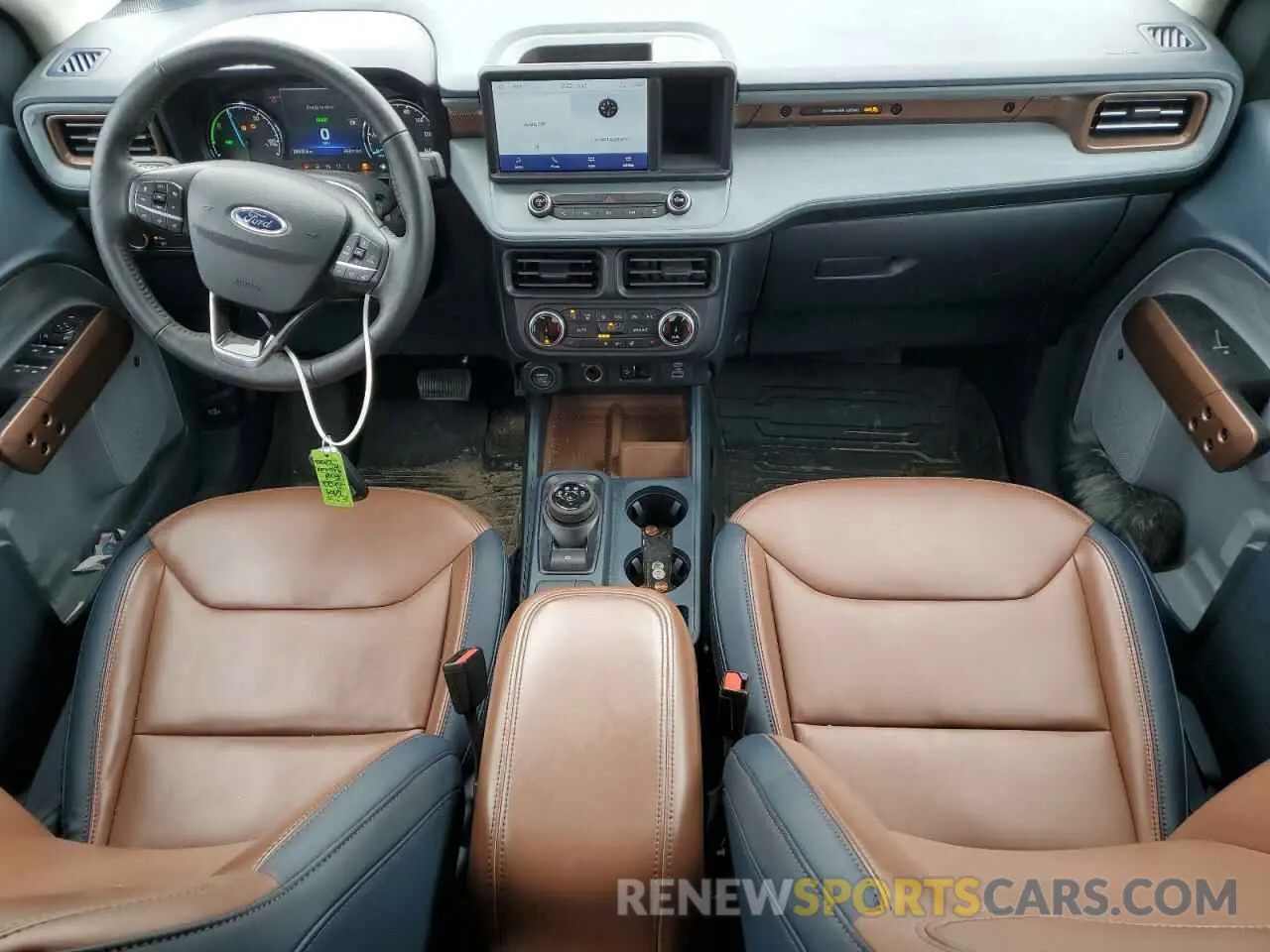 8 Фотография поврежденного автомобиля 3FTTW8E38NRA72553 FORD MAVERICK 2022