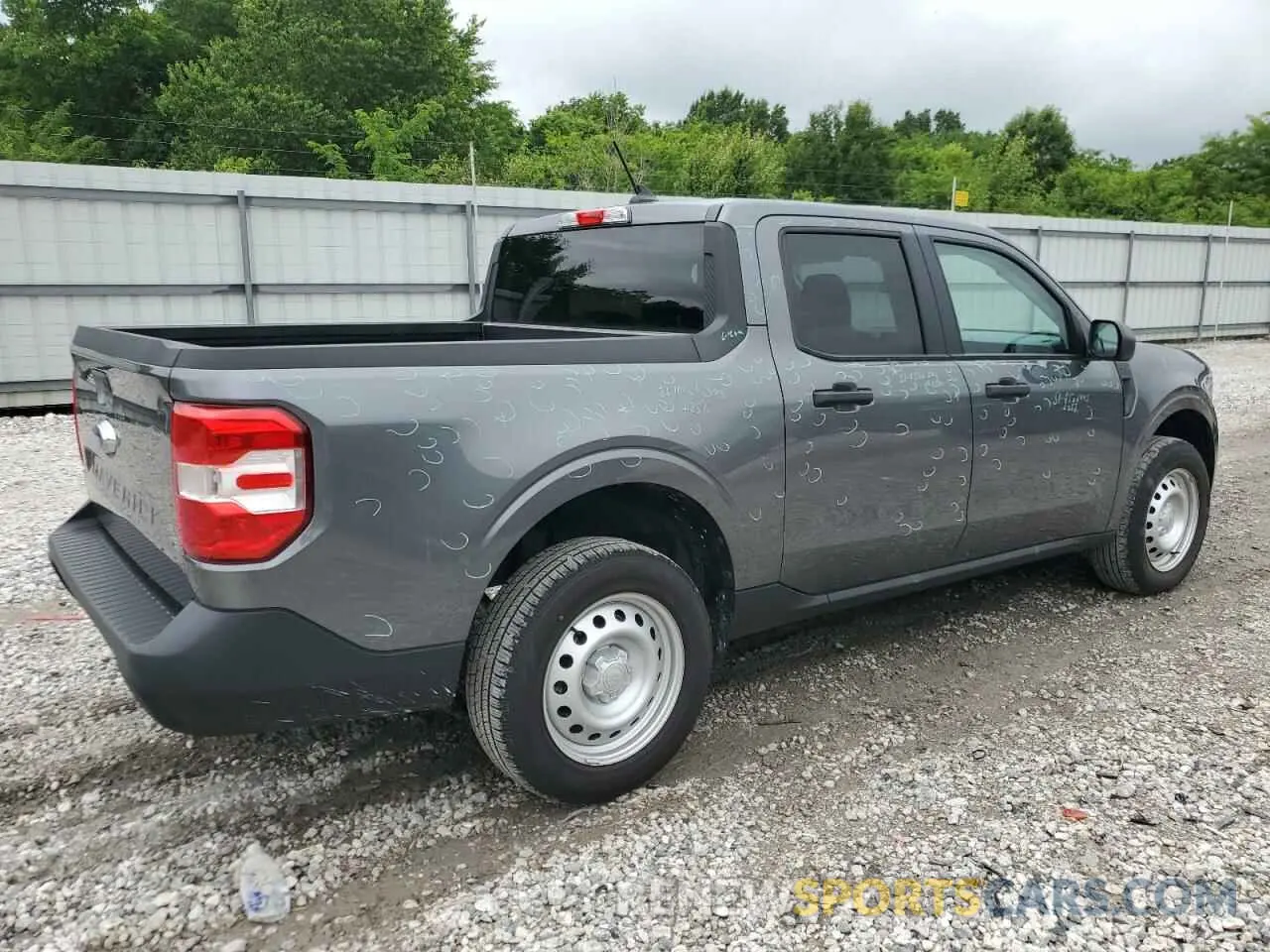 3 Фотография поврежденного автомобиля 3FTTW8E90NRA71644 FORD MAVERICK 2022