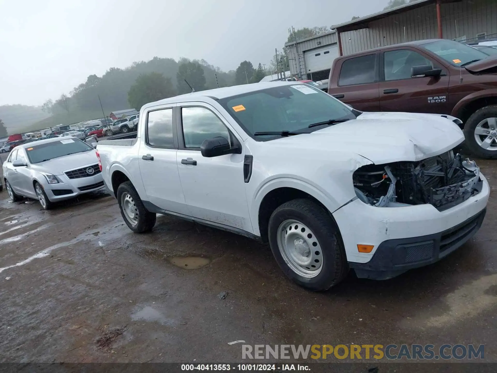 1 Photograph of a damaged car 3FTTW8E90NRA86368 FORD MAVERICK 2022