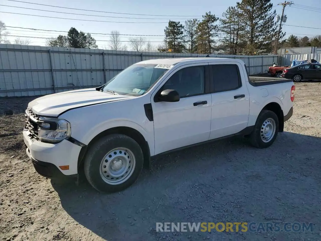 1 Photograph of a damaged car 3FTTW8E91NRA44663 FORD MAVERICK 2022