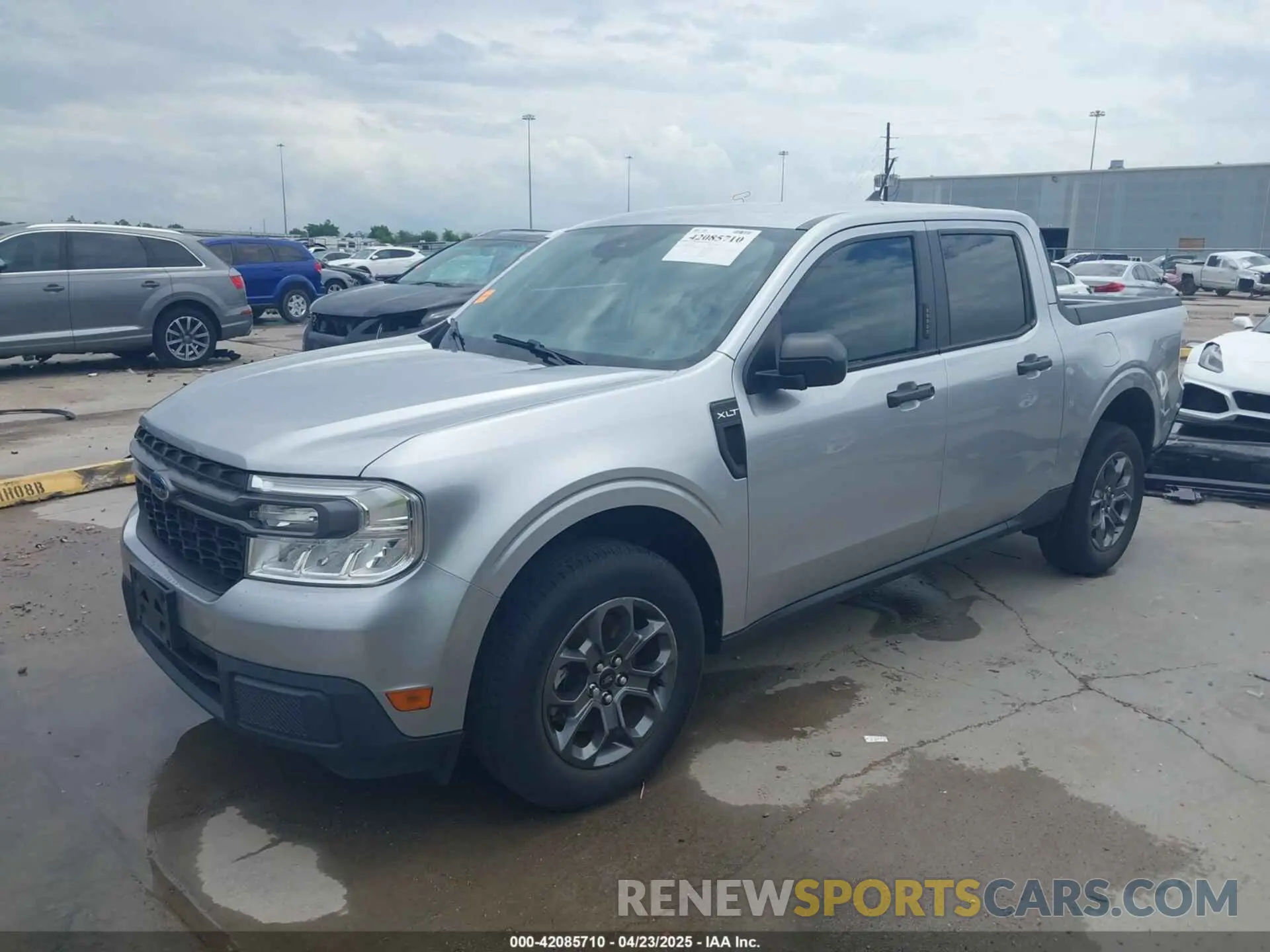 2 Фотография поврежденного автомобиля 3FTTW8E92NRA41190 FORD MAVERICK 2022