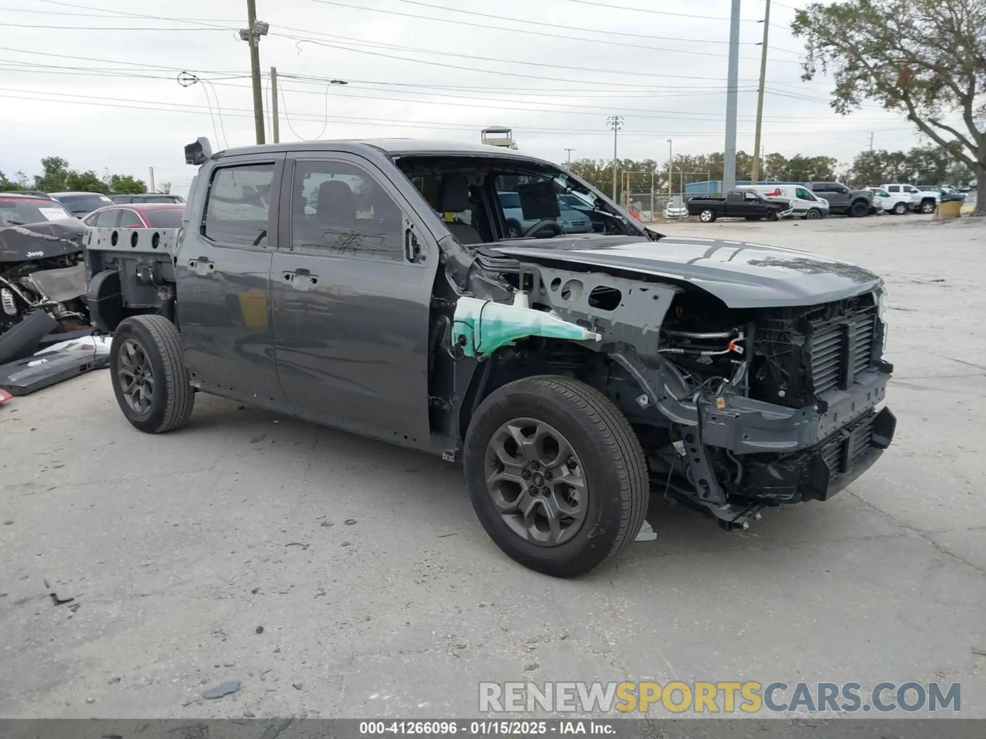 1 Photograph of a damaged car 3FTTW8E94NRA61229 FORD MAVERICK 2022