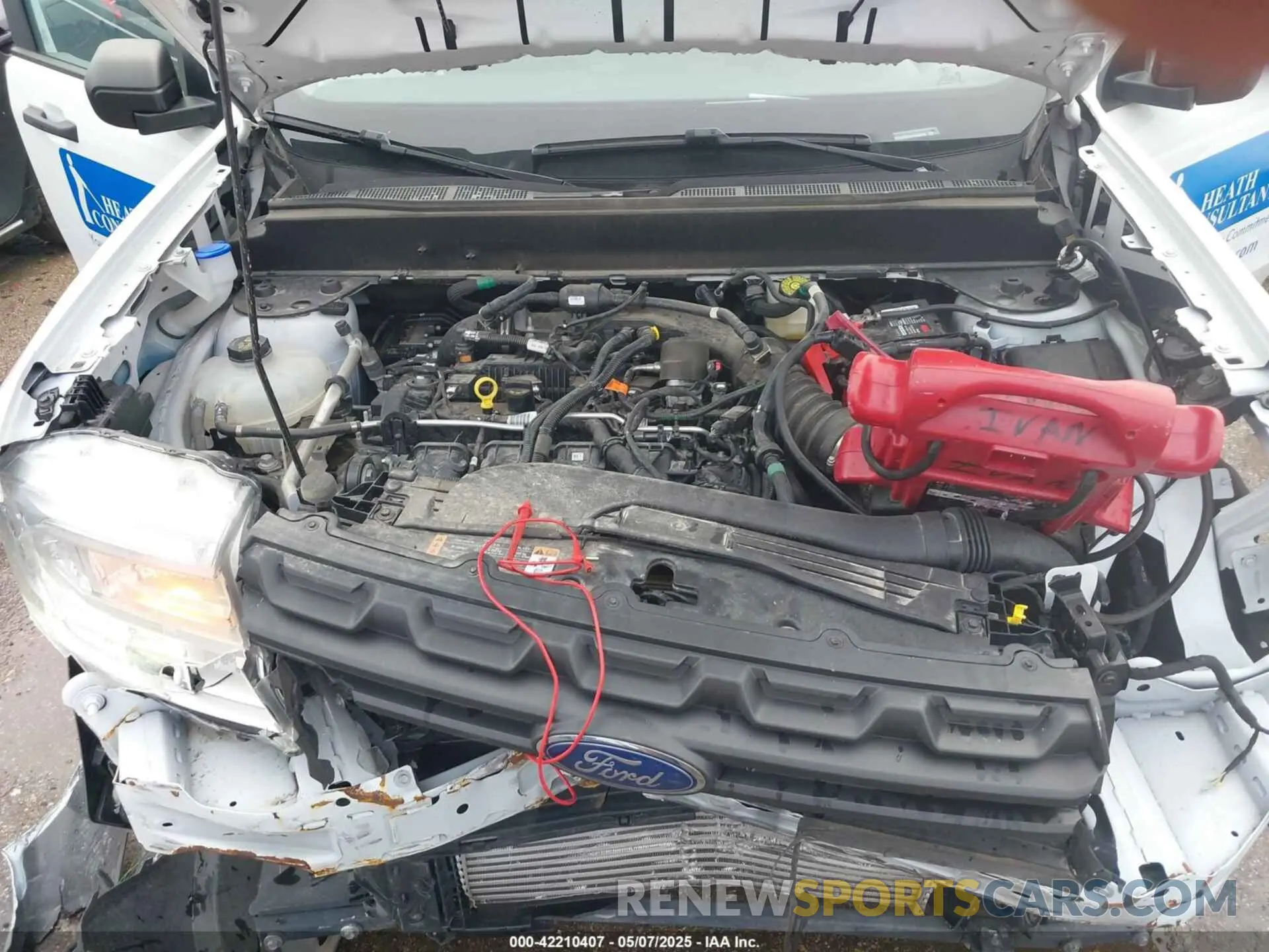 10 Фотография поврежденного автомобиля 3FTTW8E95NRA98984 FORD MAVERICK 2022