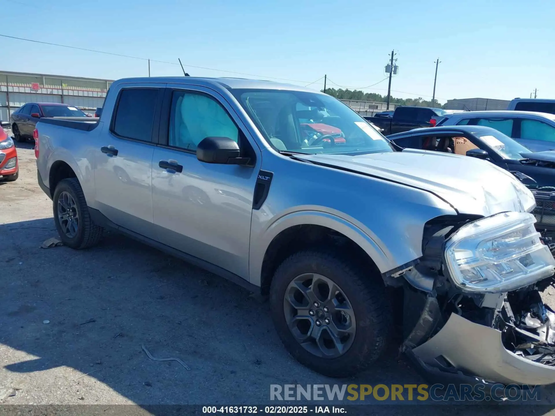 1 Фотография поврежденного автомобиля 3FTTW8E97NRA59183 FORD MAVERICK 2022