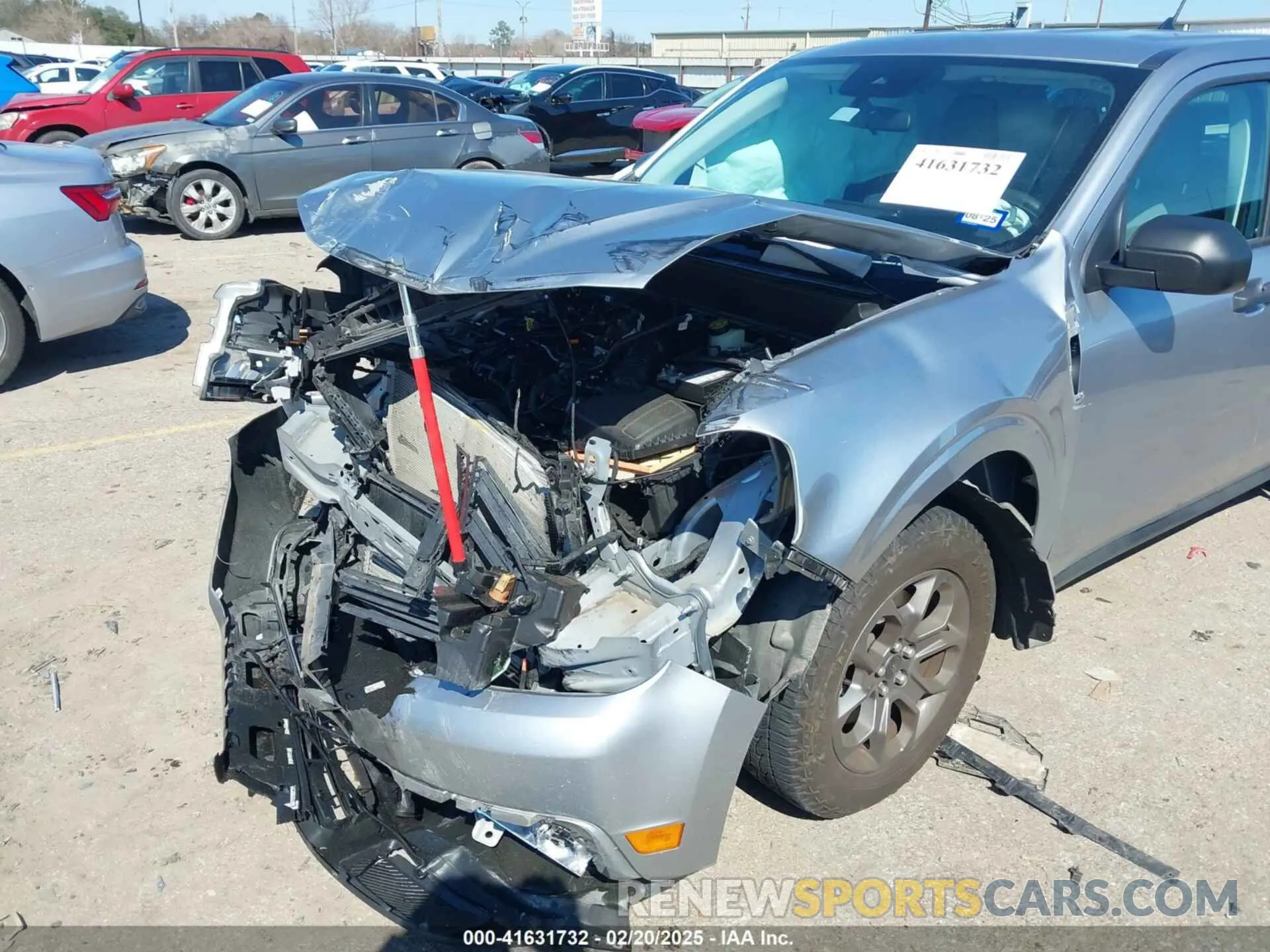 6 Фотография поврежденного автомобиля 3FTTW8E97NRA59183 FORD MAVERICK 2022