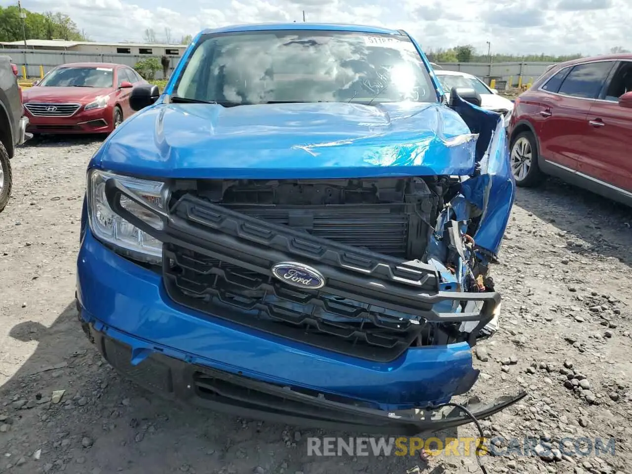 5 Photograph of a damaged car 3FTTW8E97NRA93740 FORD MAVERICK 2022