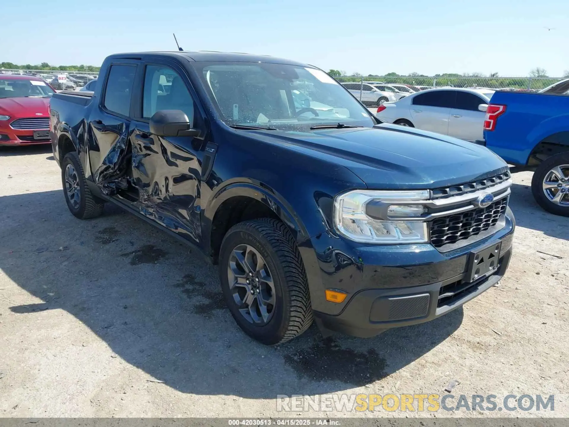 1 Фотография поврежденного автомобиля 3FTTW8E98NRB07029 FORD MAVERICK 2022