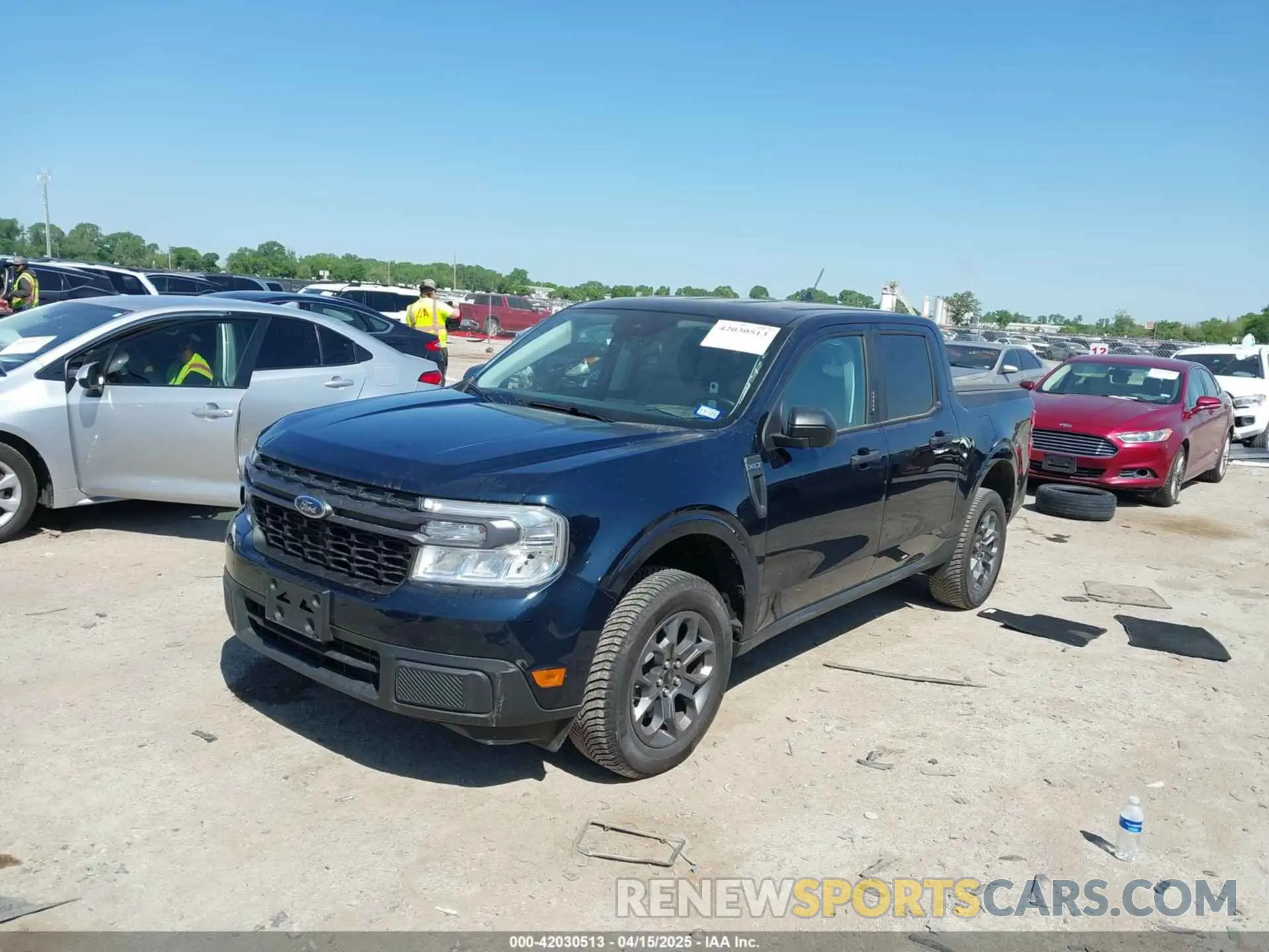 2 Фотография поврежденного автомобиля 3FTTW8E98NRB07029 FORD MAVERICK 2022
