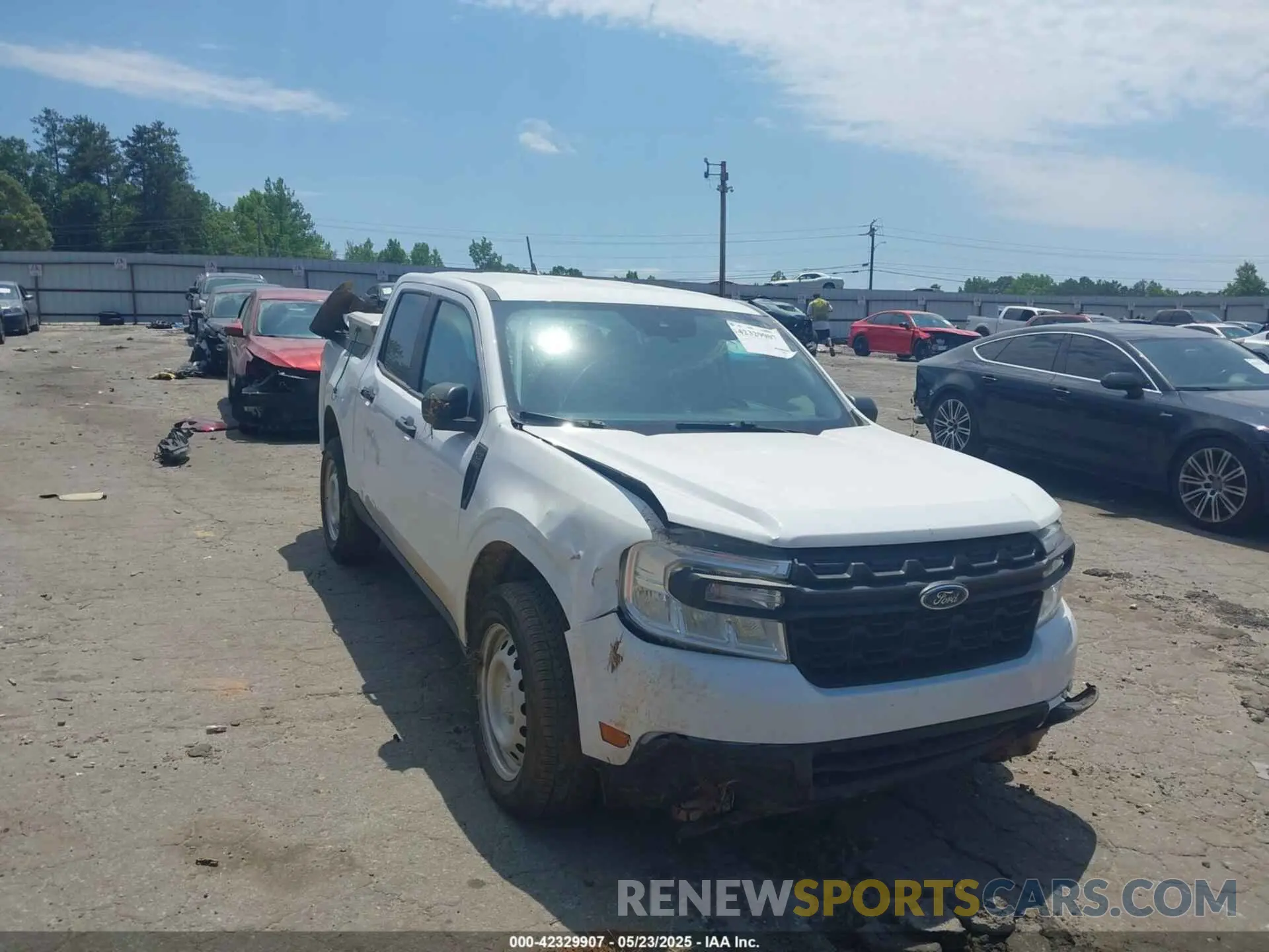 1 Photograph of a damaged car 3FTTW8E99NRA81458 FORD MAVERICK 2022