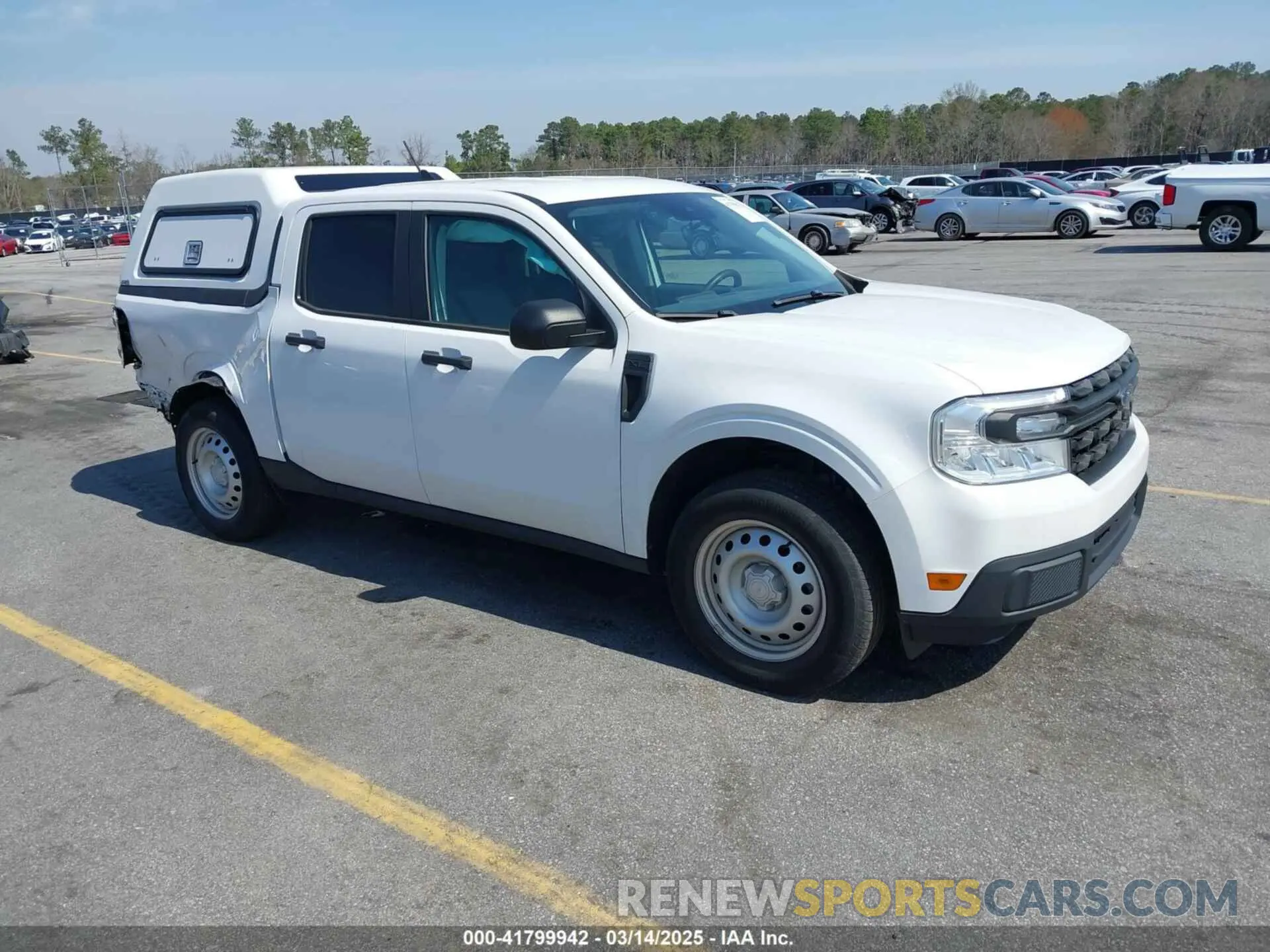 1 Photograph of a damaged car 3FTTW8E9XNRB02091 FORD MAVERICK 2022