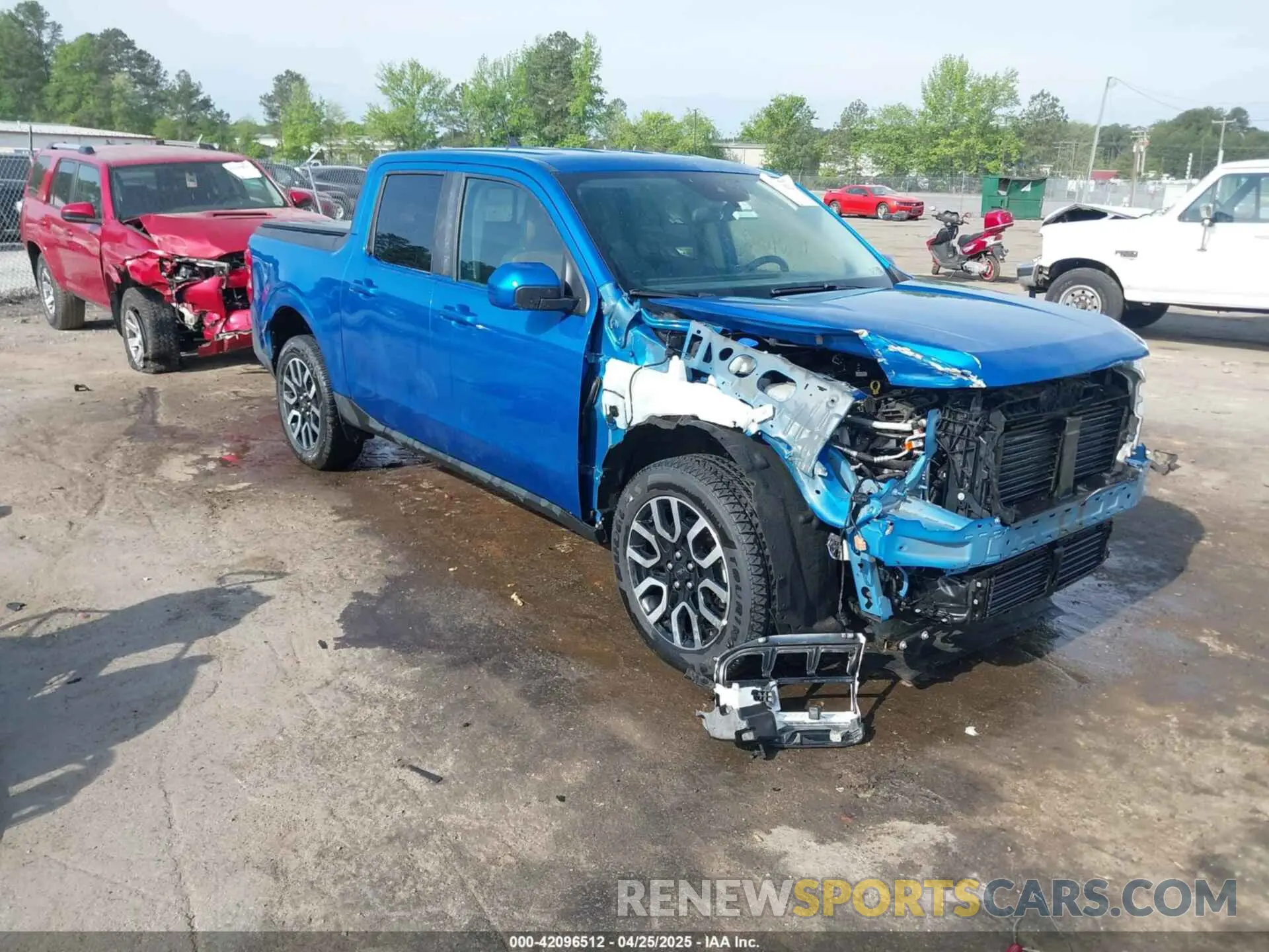 1 Photograph of a damaged car 3FTTW8F90NRA17825 FORD MAVERICK 2022
