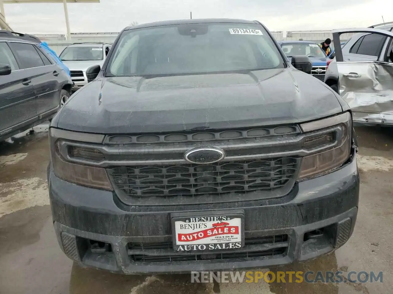 5 Фотография поврежденного автомобиля 3FTTW8F91NRA06154 FORD MAVERICK 2022